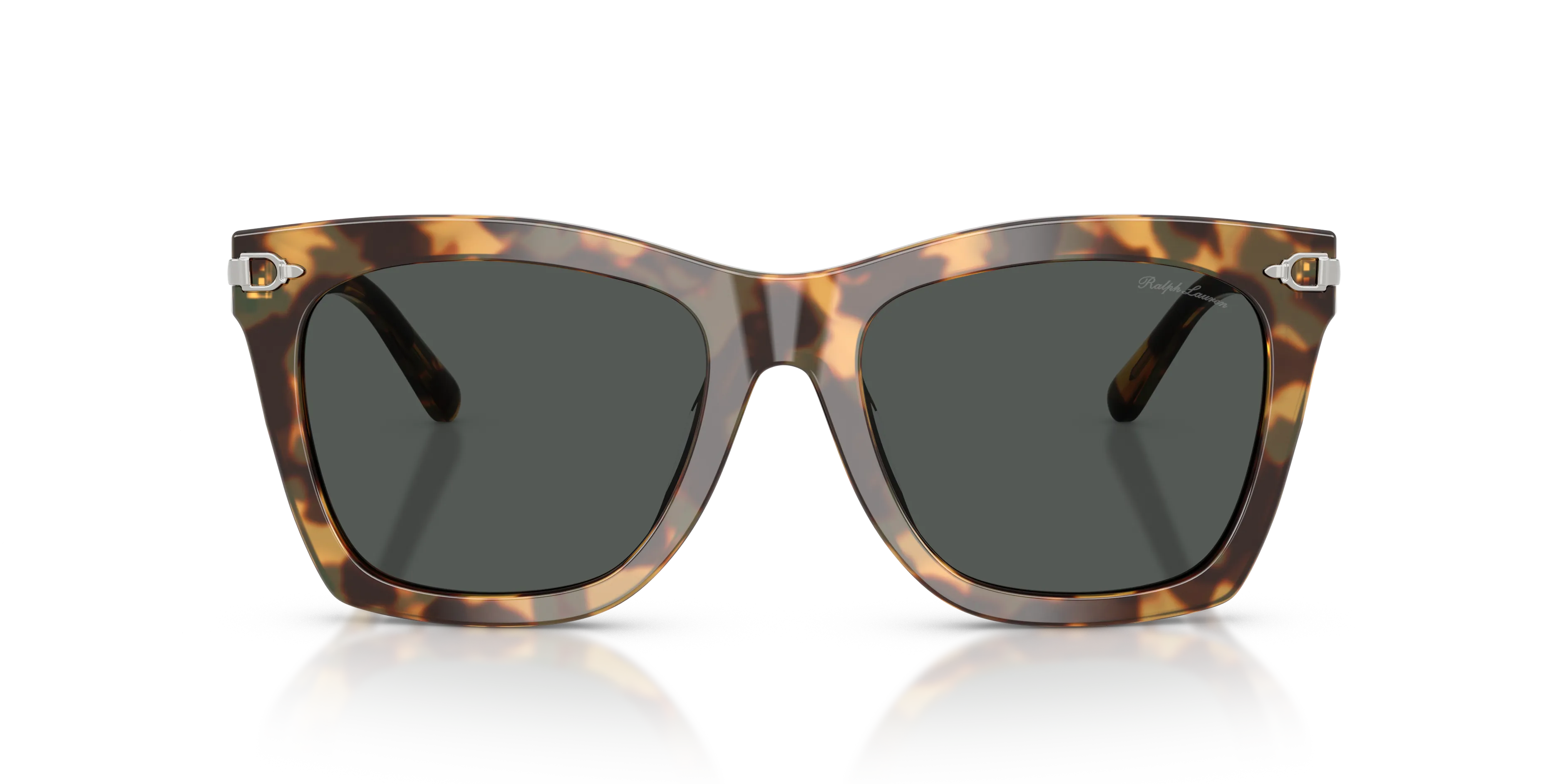 Ralph Lauren RL8235U 617887 Occhiali da sole Acetato Marrone Grigio Squadrata Normale - immagine 3