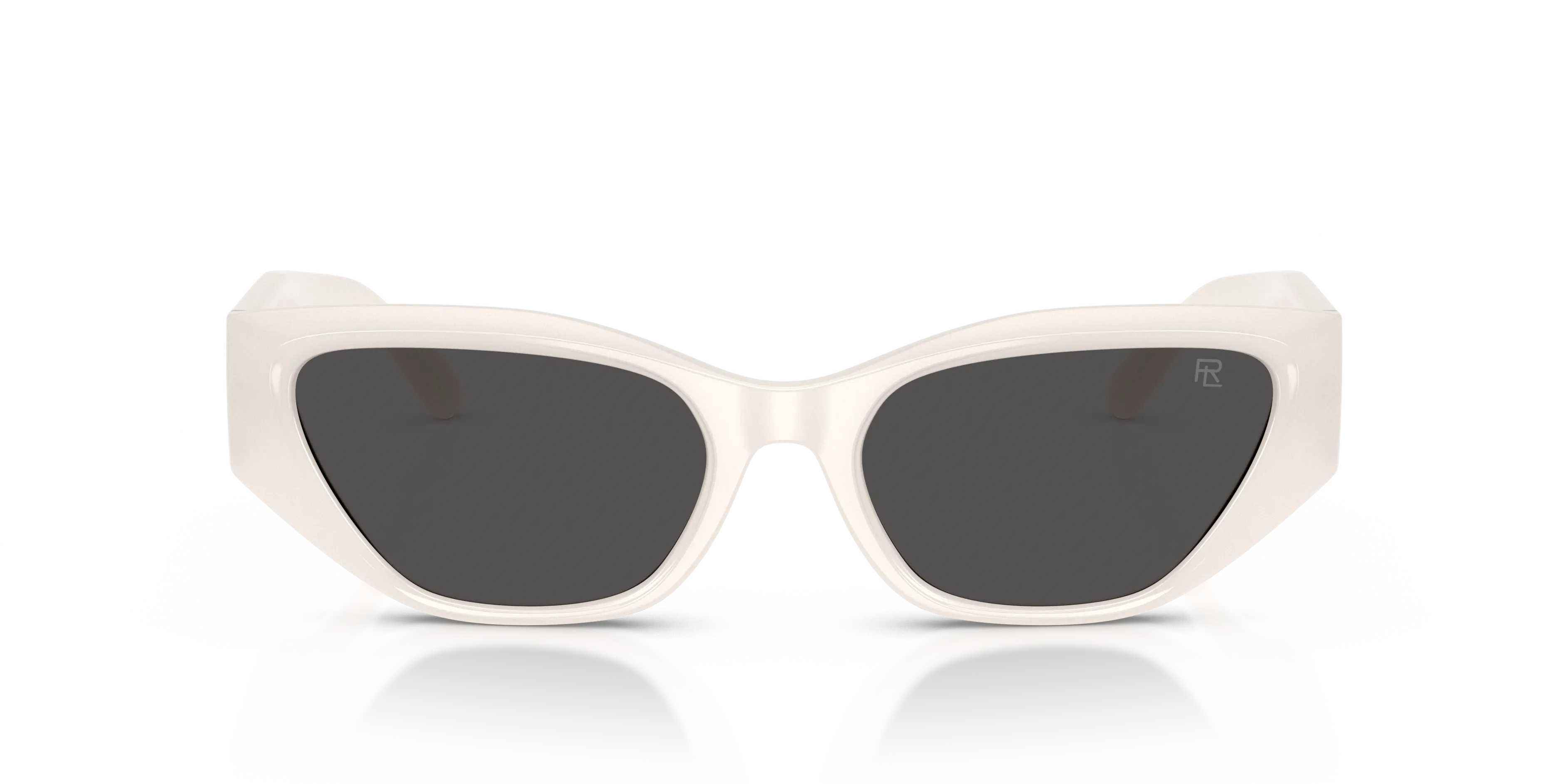 Ralph Lauren RL8231U 630987 Occhiali da sole Iniettato Bianco Grigio Squadrata Normale - immagine 3