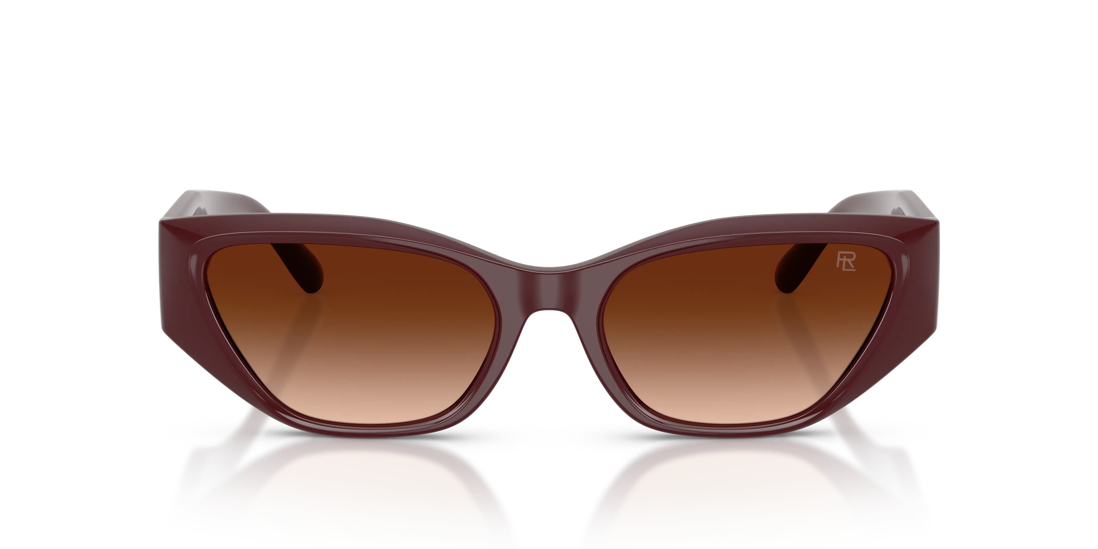 Ralph Lauren RL8231U 551674 Occhiali da sole Iniettato Rosso Marrone Squadrata Normale Sfumato - immagine 3