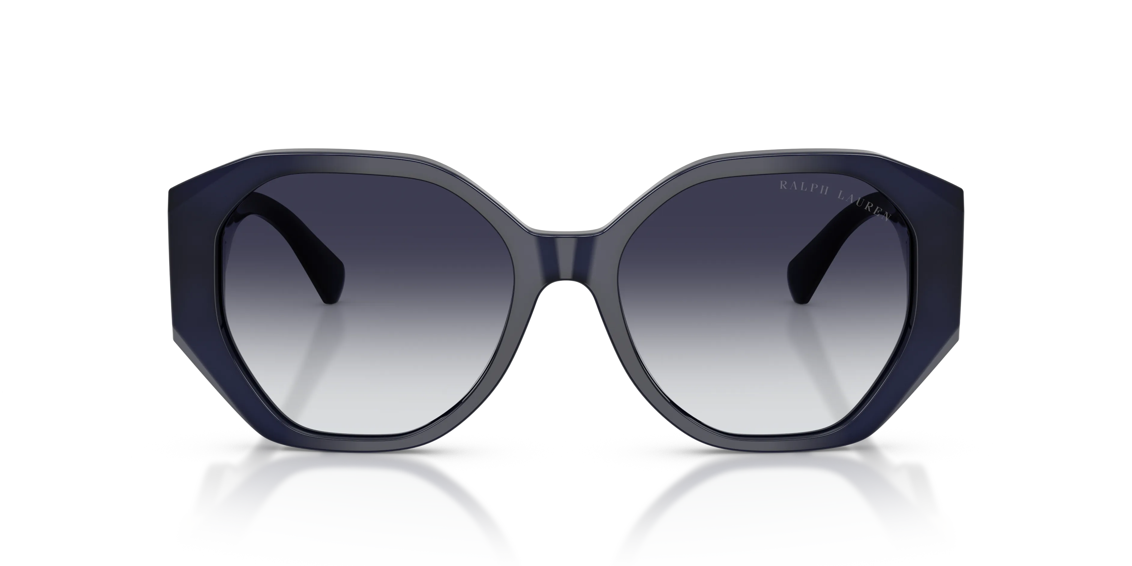 Ralph Lauren RL8220 THE JULIETTE 631011 Occhiali da sole Acetato Blu Grigio Farfalla Normale Sfumato - immagine 3