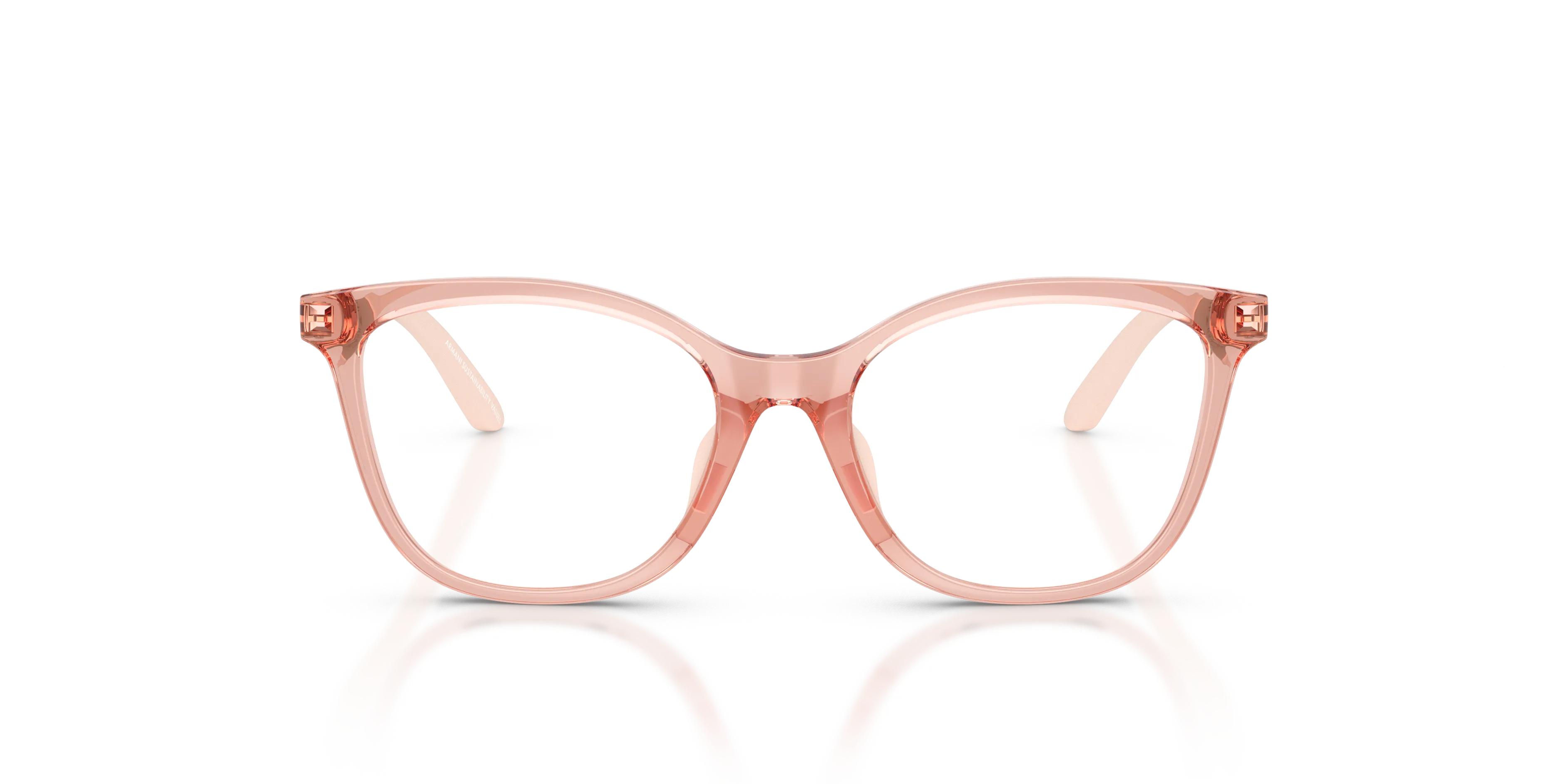 Emporio Armani EK3011U 6346 Montature da vista Iniettato Rosa Farfalla Normale - immagine 3