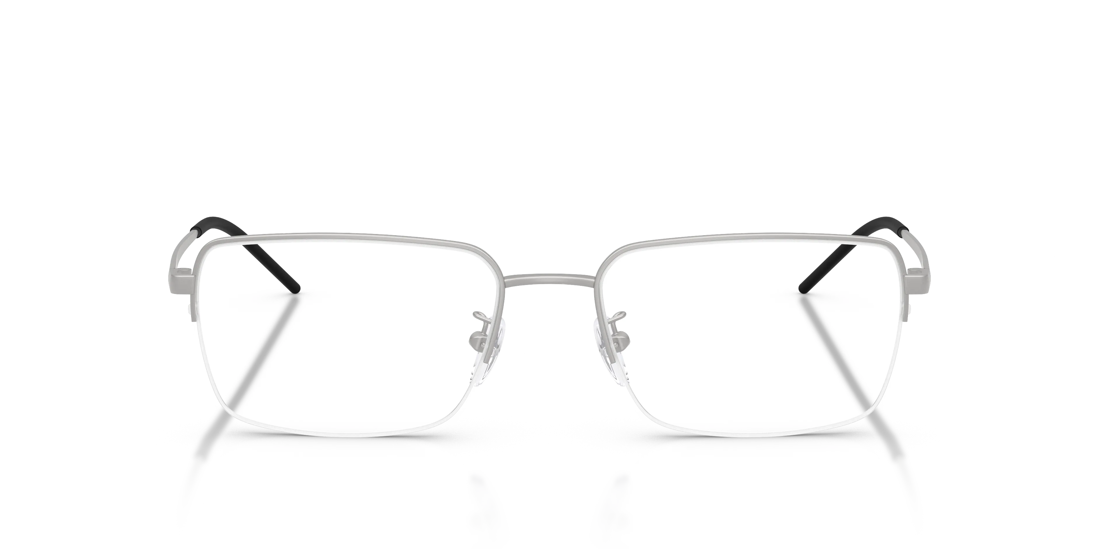 Emporio Armani EA1180D 3015 Montature da vista Metallo Argento Pillow Normale - immagine 3