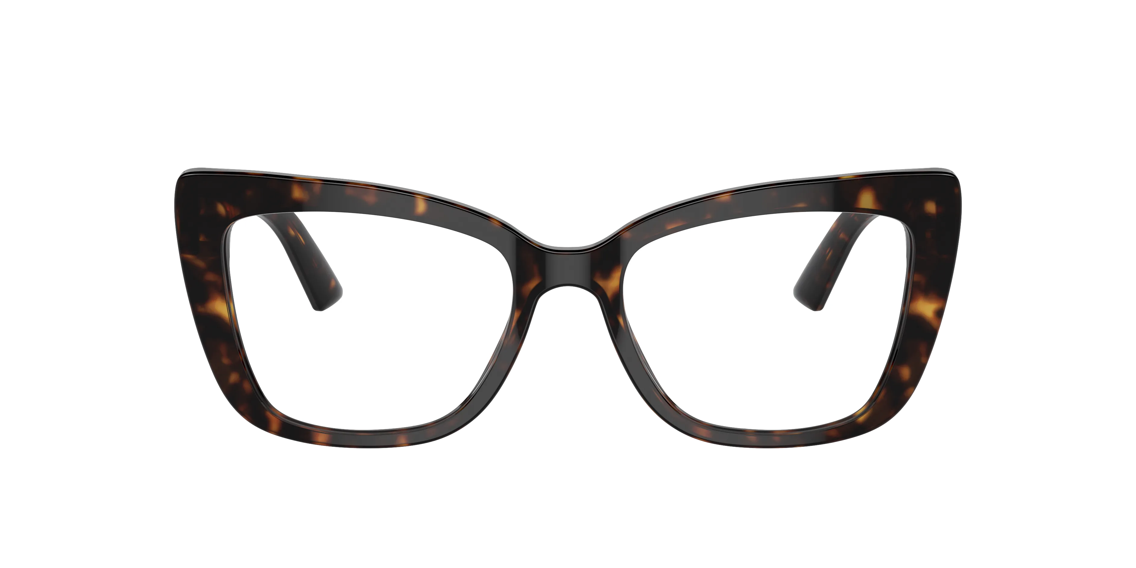 Dolce & Gabbana DG3308 502 Montature da vista Acetato Havana Cat Eye - immagine 2