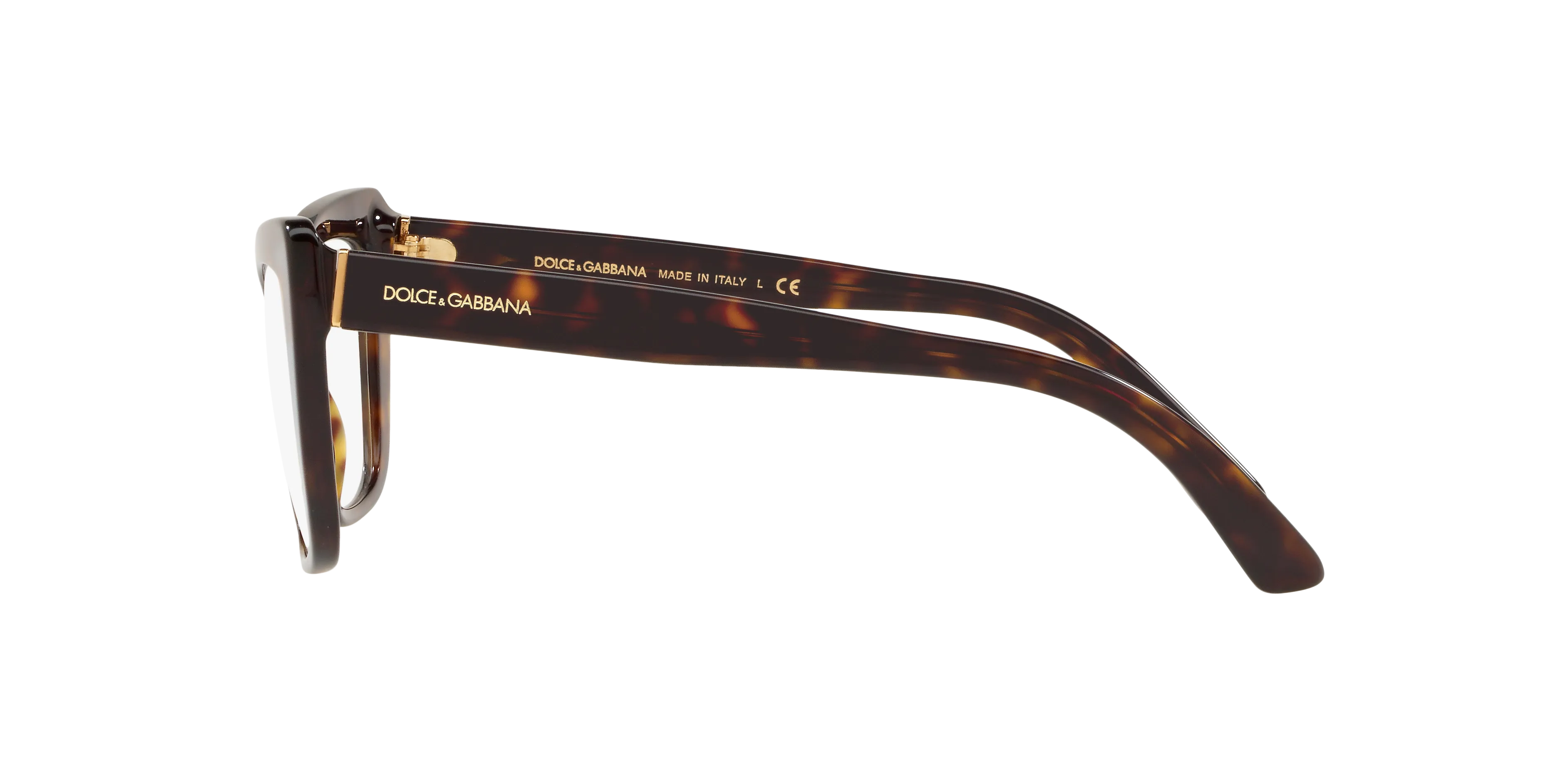 Dolce & Gabbana DG3308 502 Montature da vista Acetato Havana Cat Eye - immagine 3