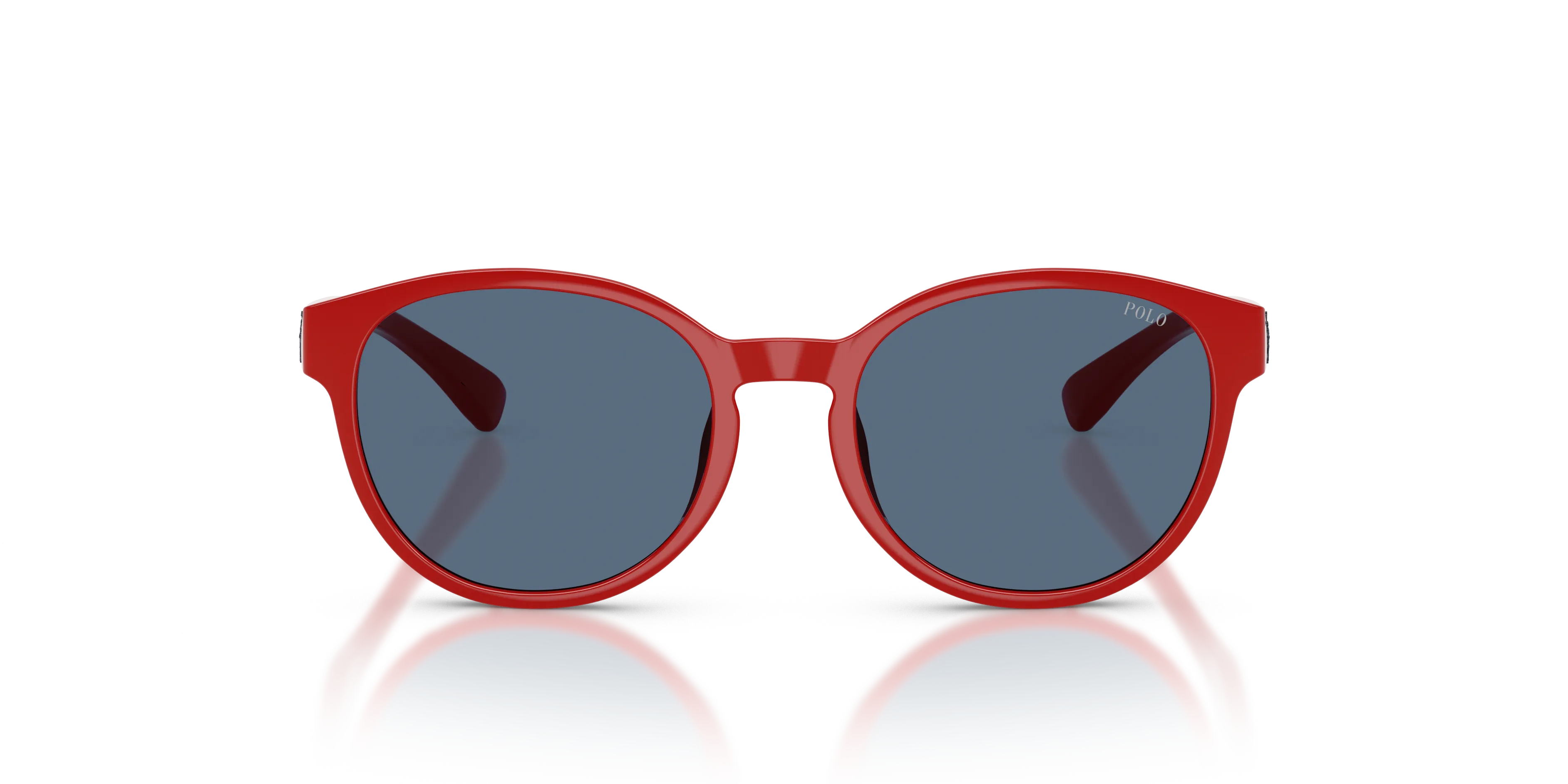 Polo Ralph Lauren PP9509U 632680 Occhiali da sole Iniettato Rosso Blu Pantos Normale - immagine 3