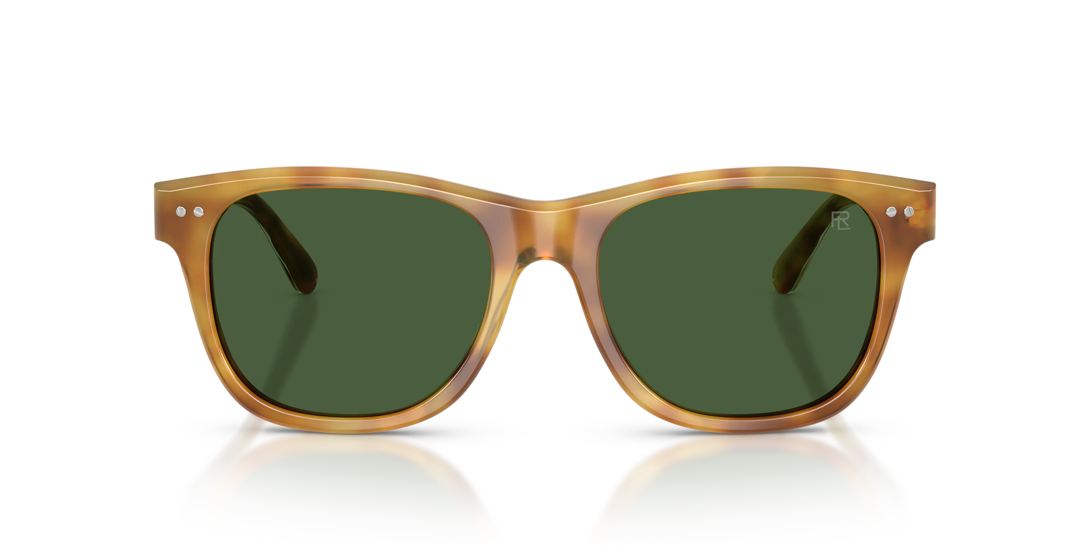 Ralph Lauren RL8239U 618571 Occhiali da sole Acetato Tartaruga Verde Squadrata Normale - immagine 3