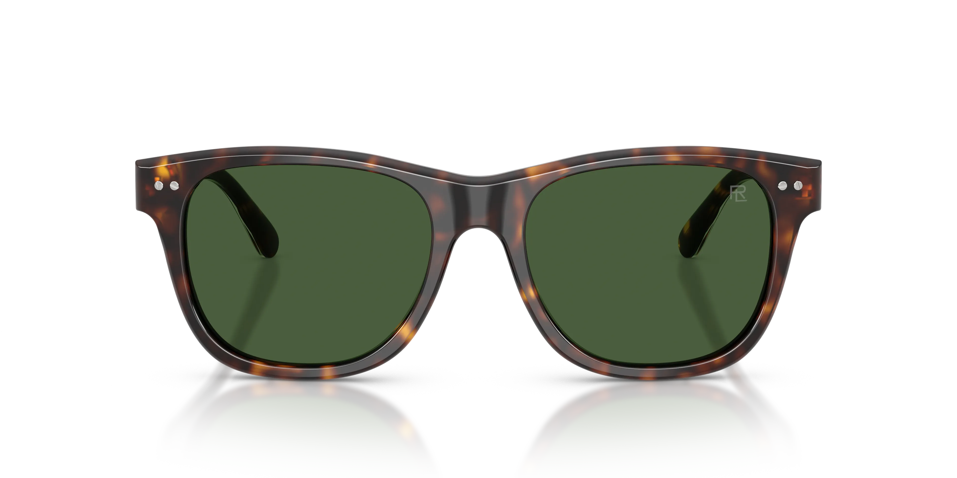 Ralph Lauren RL8239U 500371 Occhiali da sole Acetato Tartaruga Verde Squadrata Normale - immagine 3