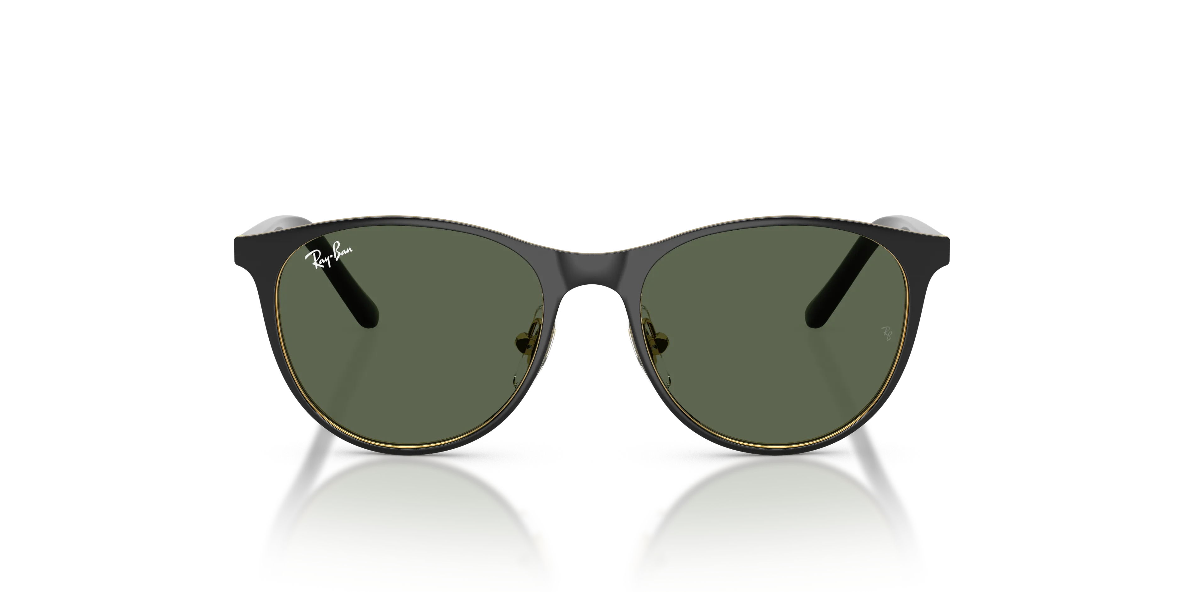 Ray - Ban RJ9552S 294/71 Occhiali da sole Metallo Nero Verde Pantos Normale - immagine 3