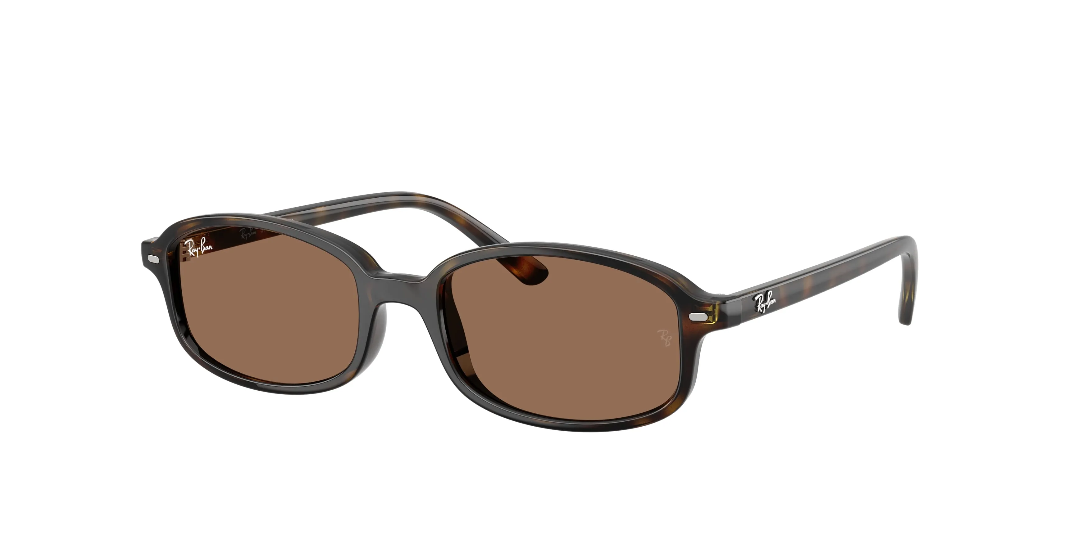 Ray - Ban RJ9132S 152/73 Occhiali da sole bambino Nylon Tartaruga Marrone Geometrica Normale - immagine 1