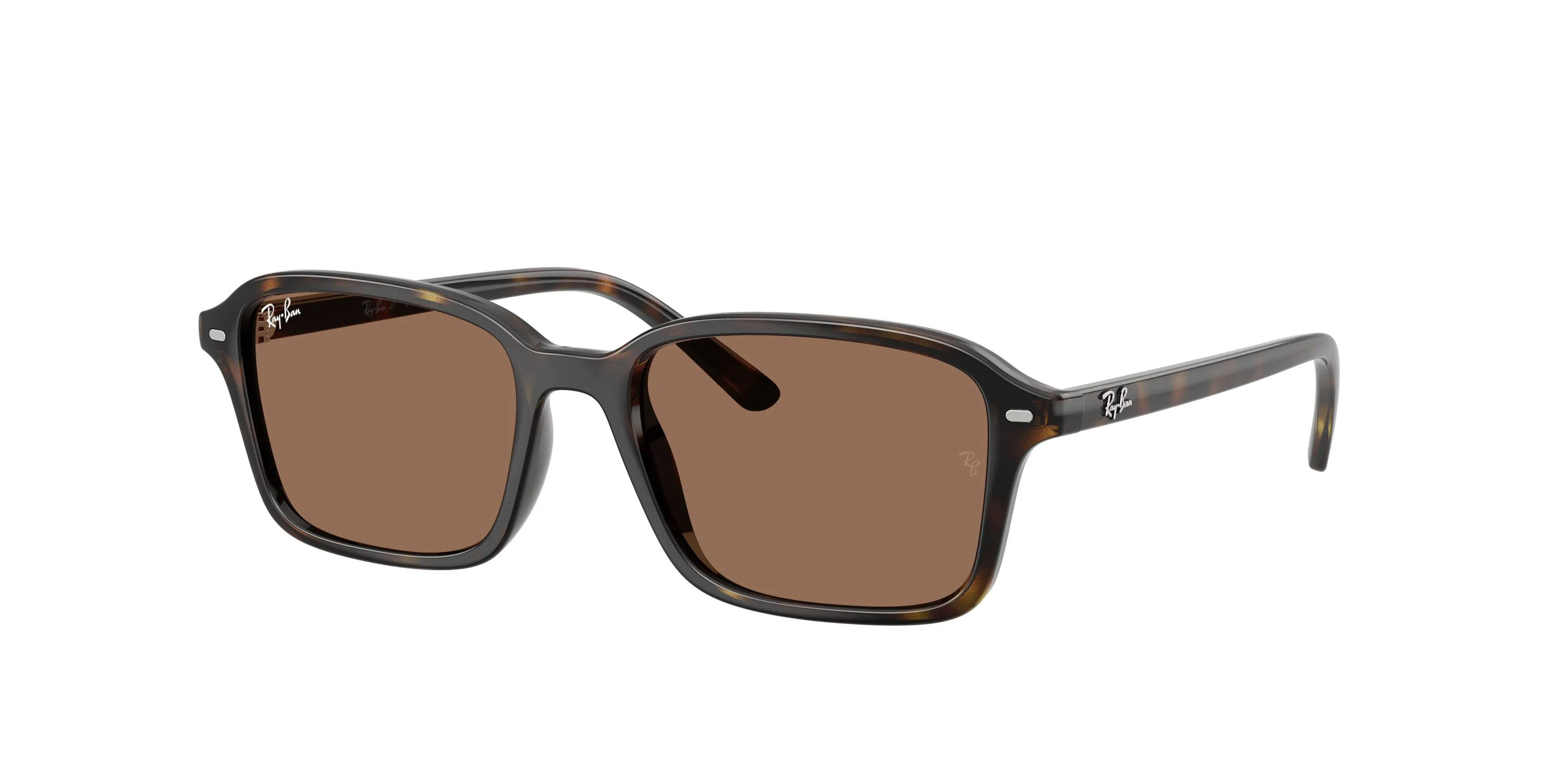 Ray - Ban RJ9131S 152/73 Occhiali da sole bambino Nylon Tartaruga Marrone Squadrata Normale - immagine 1