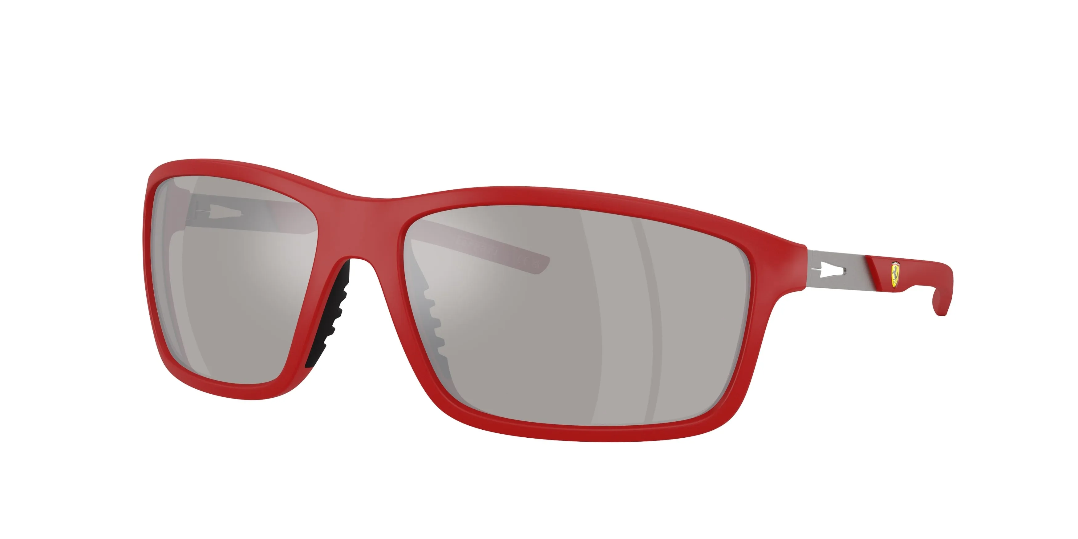 Ferrari Scuderia FZ6021U 526/6G Occhiali da sole Iniettato Rosso Grigio Pillow Normale - immagine 1