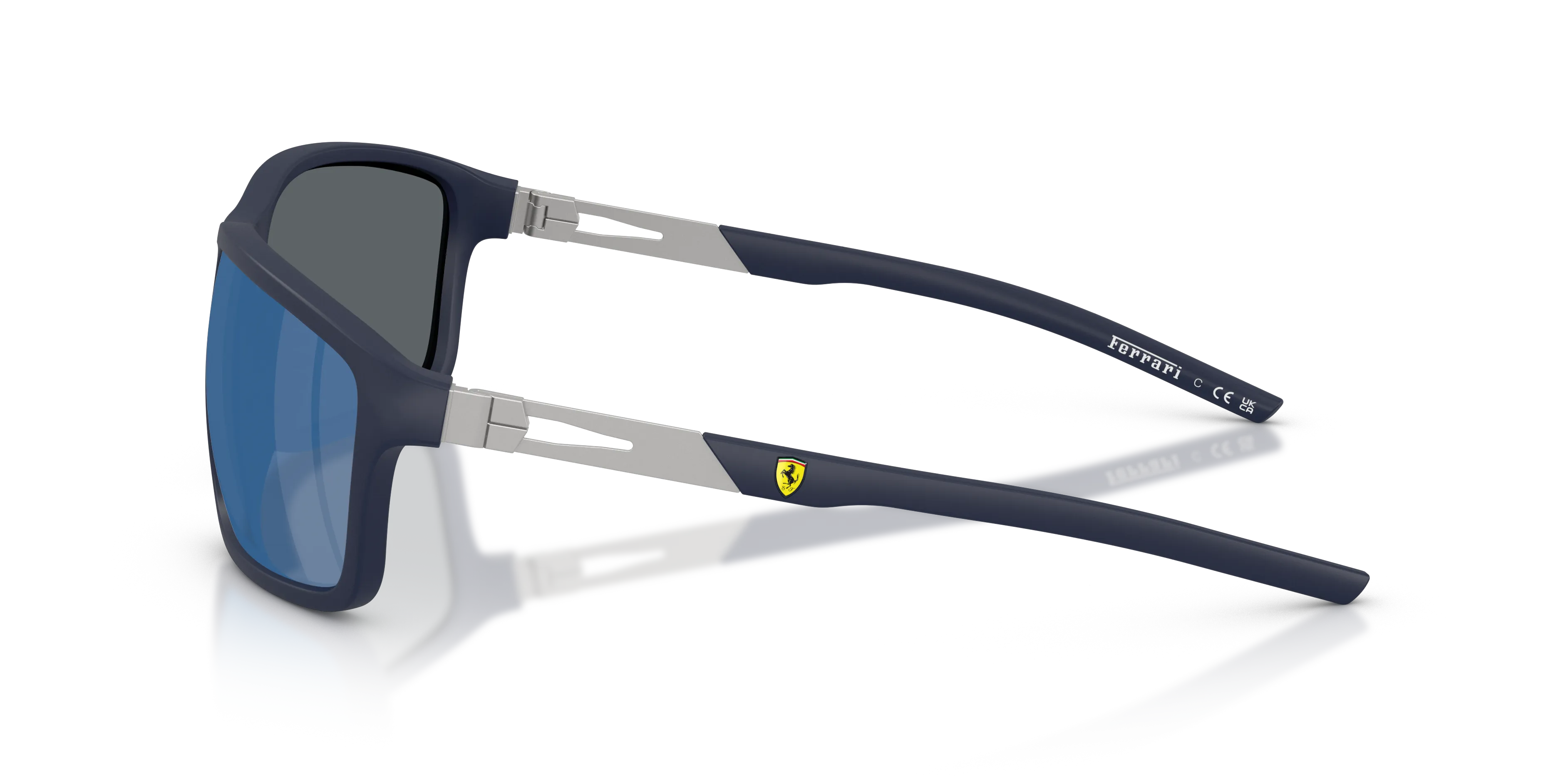Ferrari Scuderia FZ6021U 509/55 Occhiali da sole Iniettato Blu Blu Pillow Normale - immagine 4