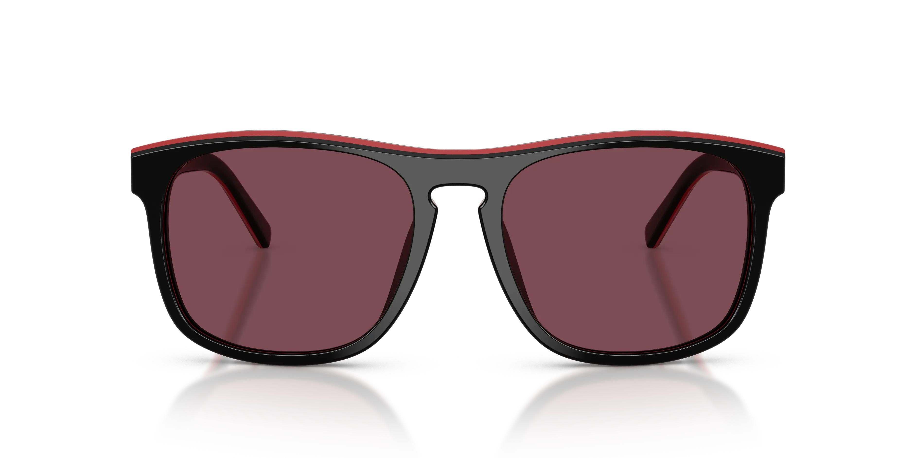 Ferrari Scuderia FZ6020U 741/1E Occhiali da sole Acetato Nero Rosso Squadrata Normale - immagine 3