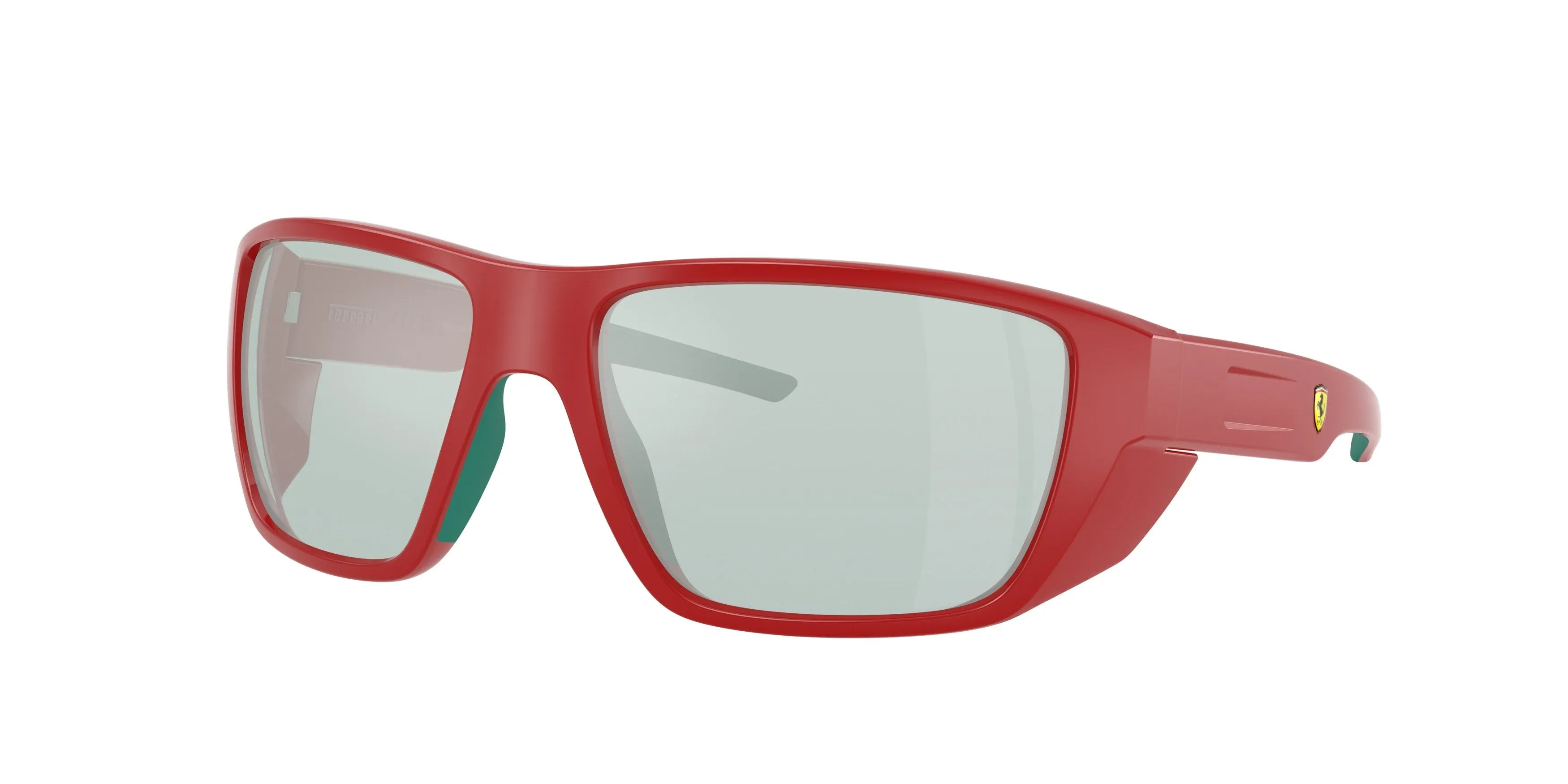 Ferrari Scuderia FZ6012U 526/65 Occhiali da sole Iniettato Rosso Blu Squadrata Normale - immagine 1