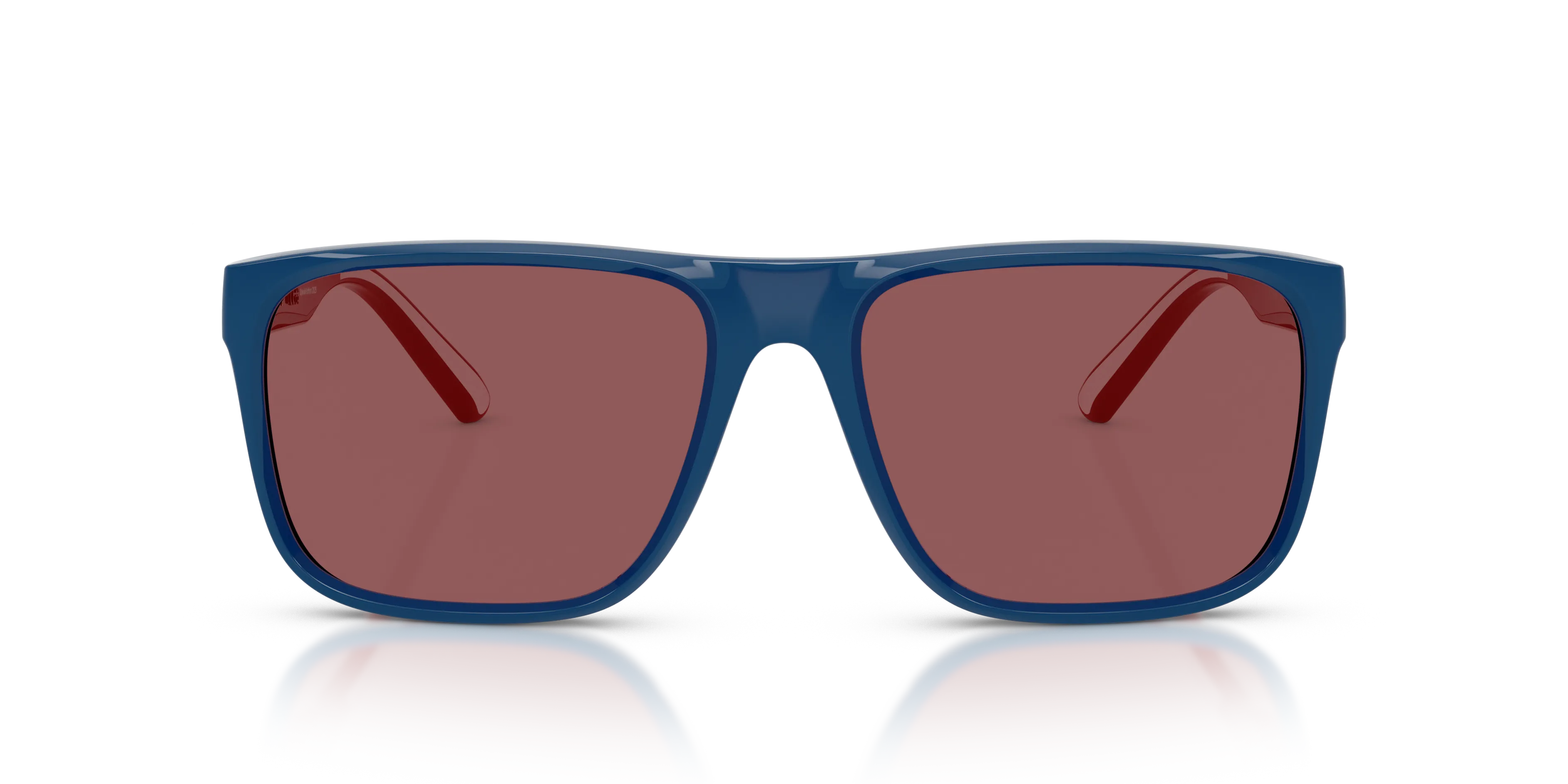 Ferrari Scuderia FZ6002U 533/1E Occhiali da sole Iniettato Blu Bordeaux Squadrata Normale - immagine 3