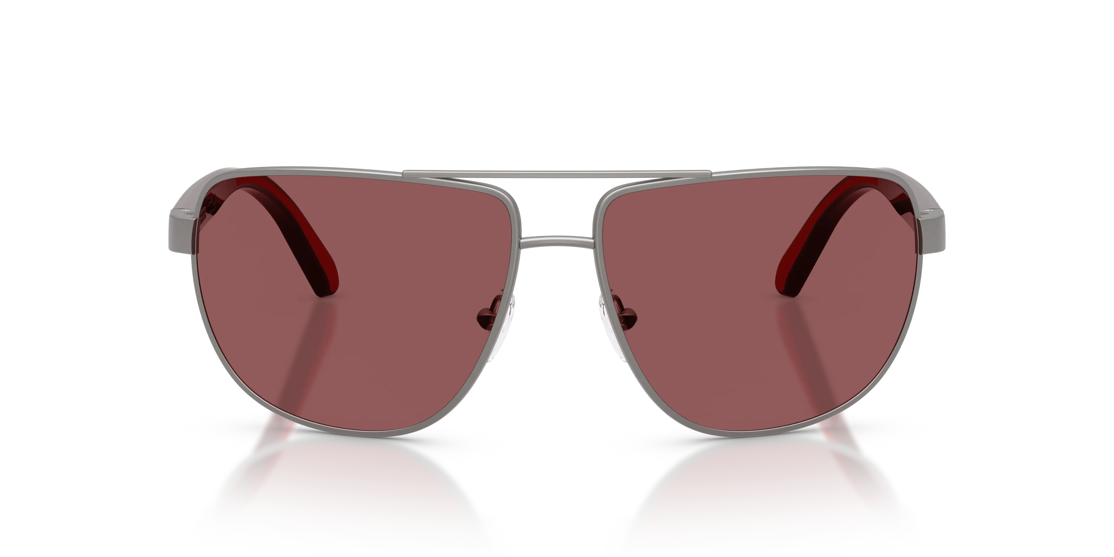 Ferrari Scuderia FZ5007 115/1E Occhiali da sole Metallo Grigio Rosso Pillow Normale - immagine 3