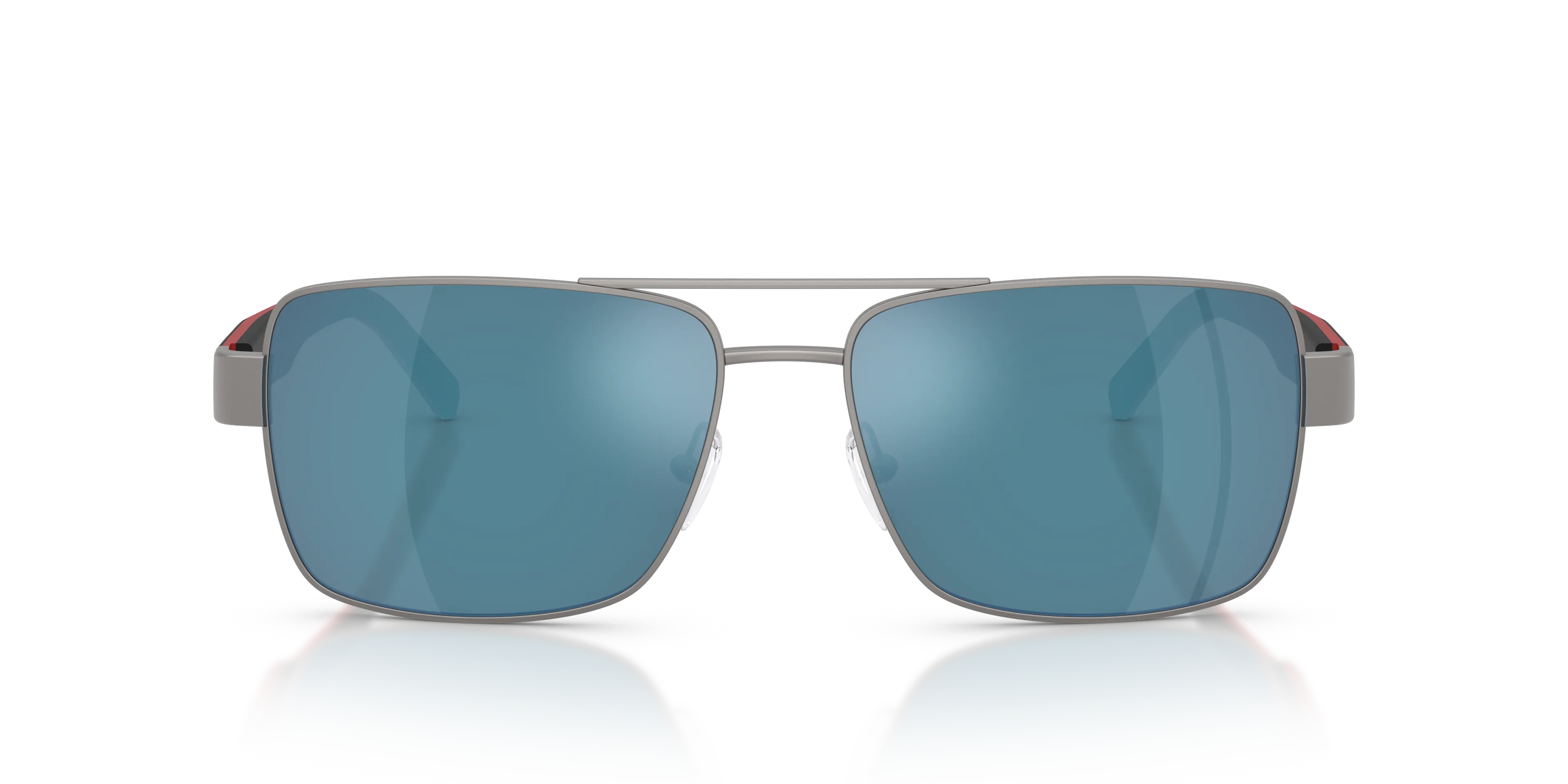 Ferrari Scuderia FZ5005 115/55 Occhiali da sole Metallo Grigio Blu Squadrata Normale - immagine 3