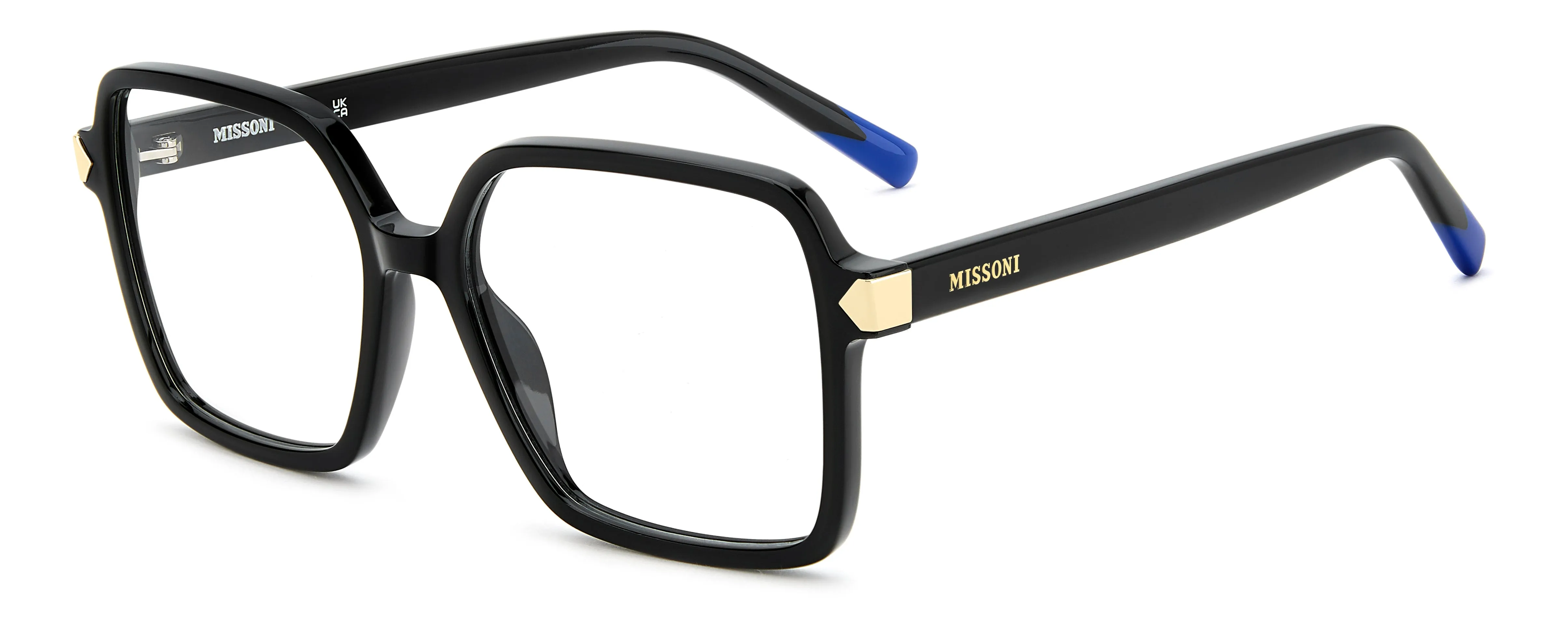 Missoni MIS 0288 807 Montature da vista Acetato Nero Squadrata Normale - immagine 1
