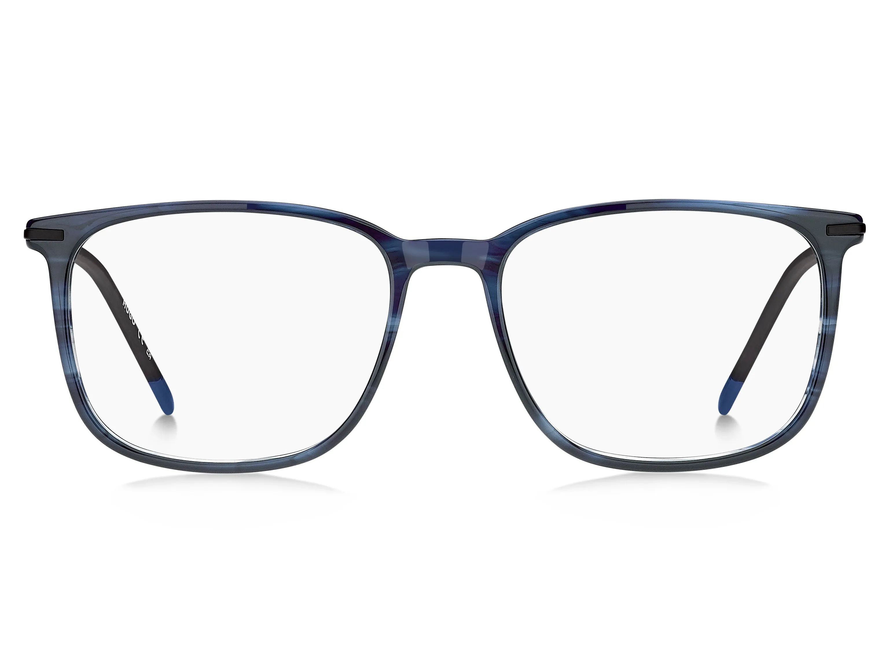 Hugo Boss HG 1407 38I Montature da vista Acetato Blu Squadrata Normale - immagine 2