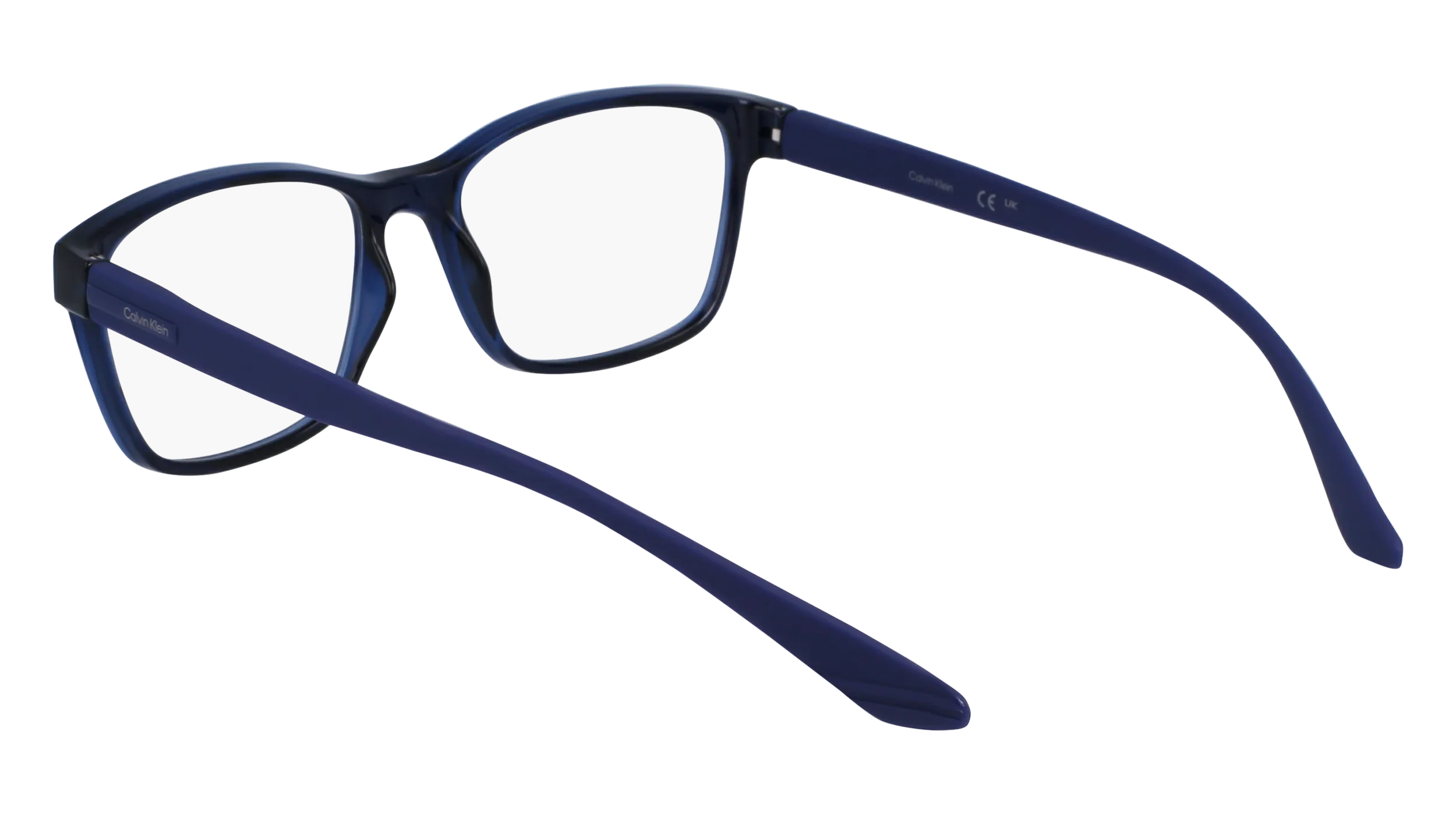 Calvin Klein CK23528N 438 Montature da vista Bio-iniettato Blu Squadrata Normale - immagine 4