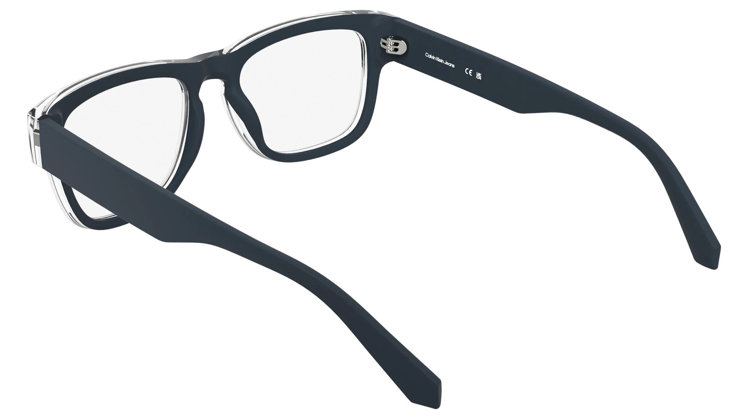 Calvin Klein CKJ25627 400 Montature da vista Bio-iniettato Blu Squadrata Normale - immagine 4