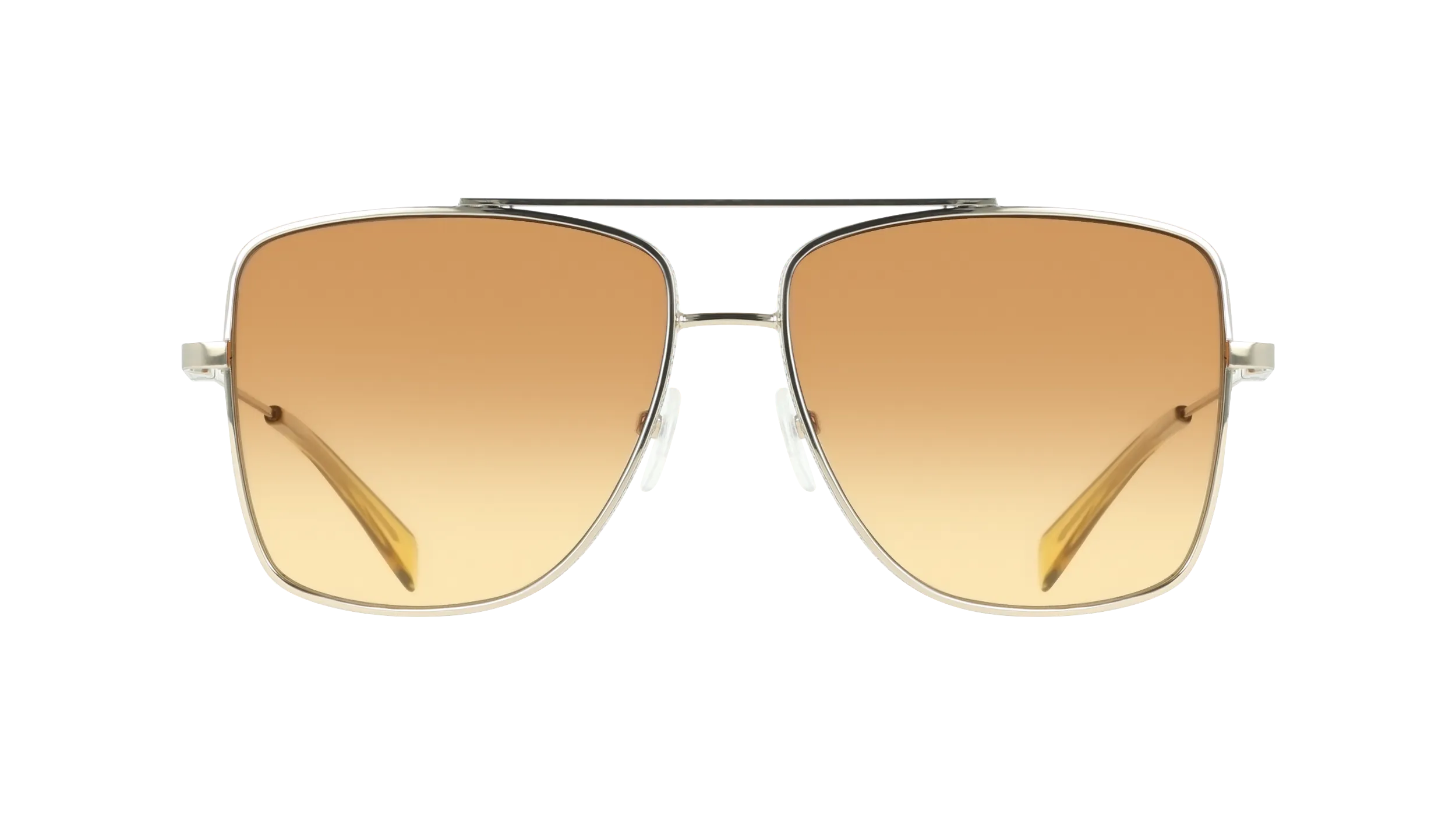 Liu Jo LJ165S 722 Occhiali da sole Metallo Oro Marrone Pilot Normale - immagine 2