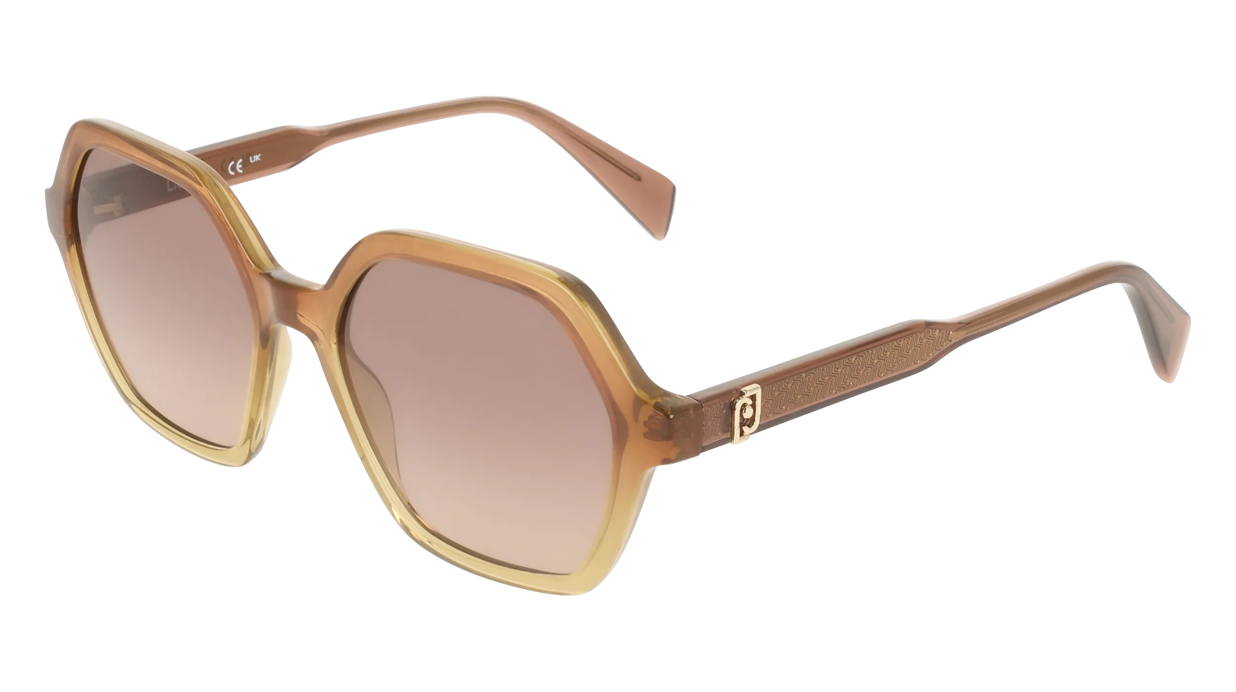 Liu Jo LJ823S 211 Occhiali da sole Bio-iniettato Marrone Marrone Squadrata Normale - immagine 1