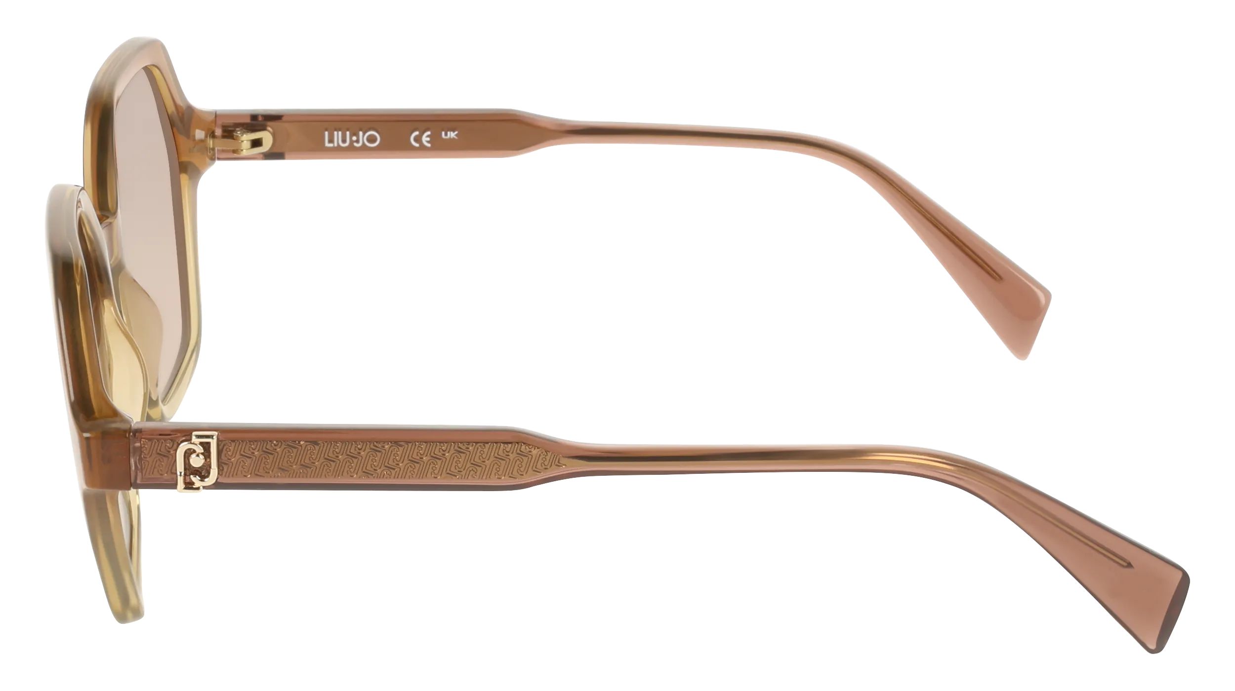 Liu Jo LJ823S 211 Occhiali da sole Bio-iniettato Marrone Marrone Squadrata Normale - immagine 3