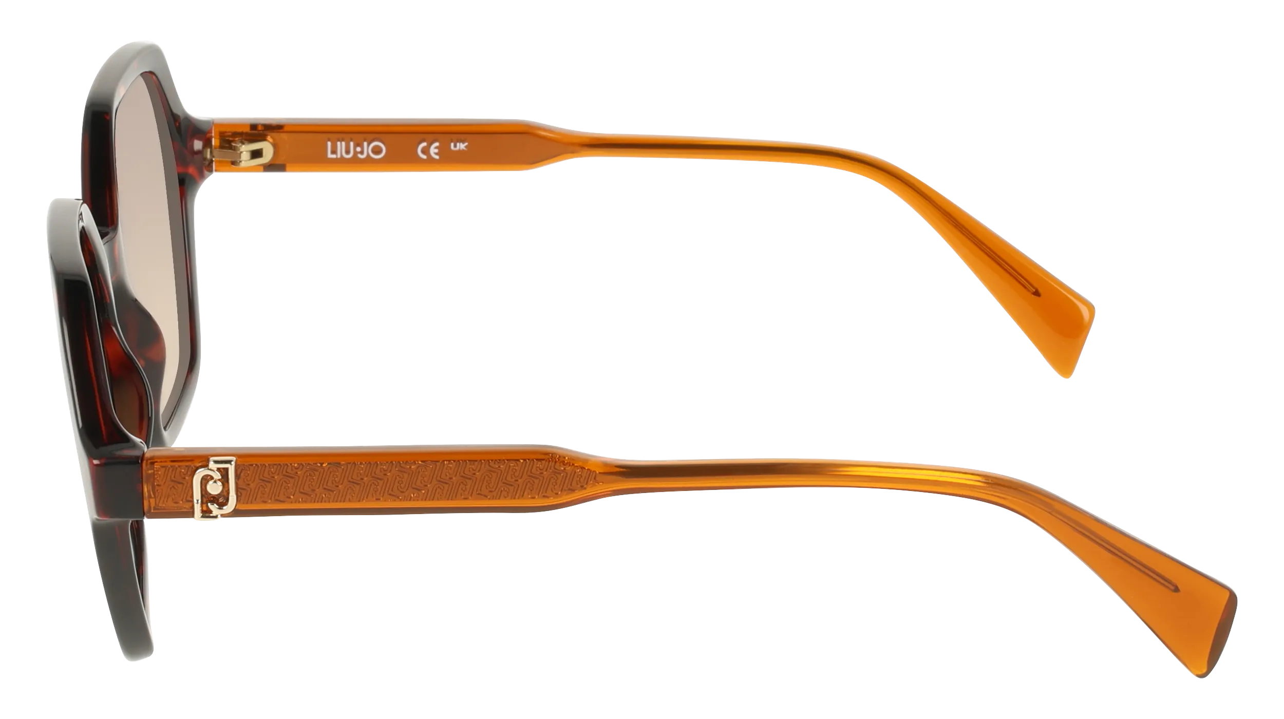 Liu Jo LJ823S 240 Occhiali da sole Bio-iniettato Havana Squadrata Normale - immagine 3