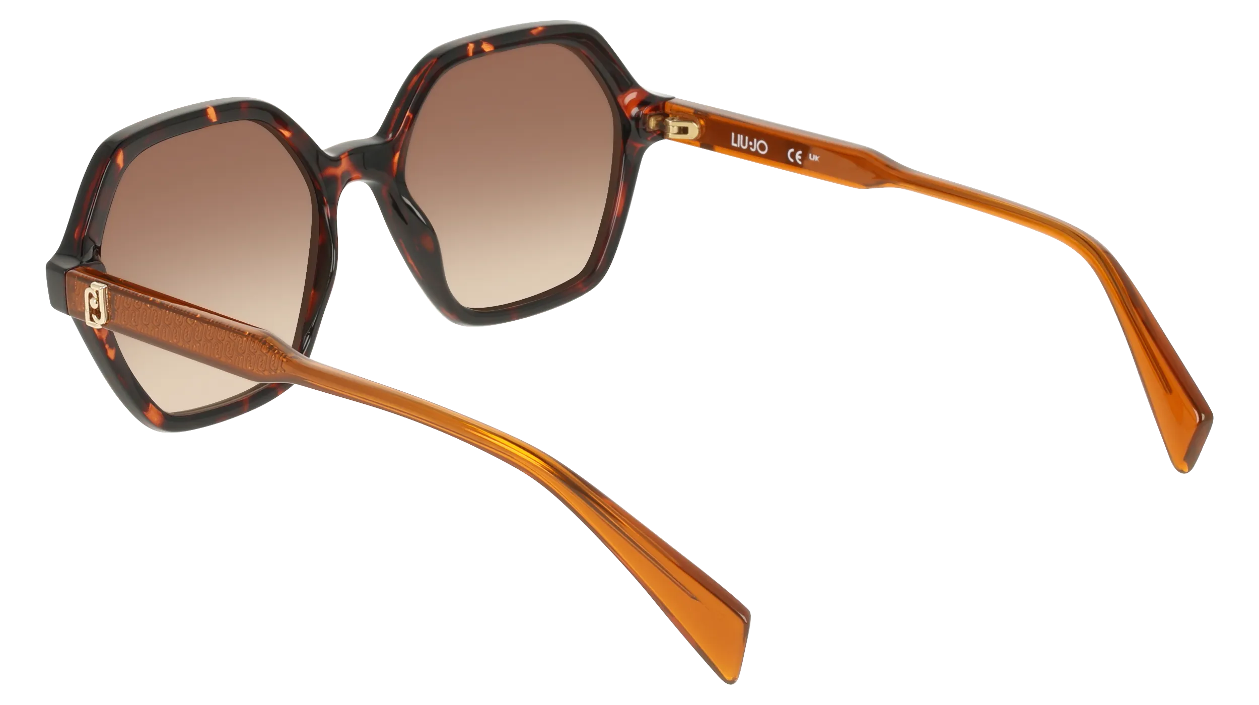 Liu Jo LJ823S 240 Occhiali da sole Bio-iniettato Havana Squadrata Normale - immagine 4