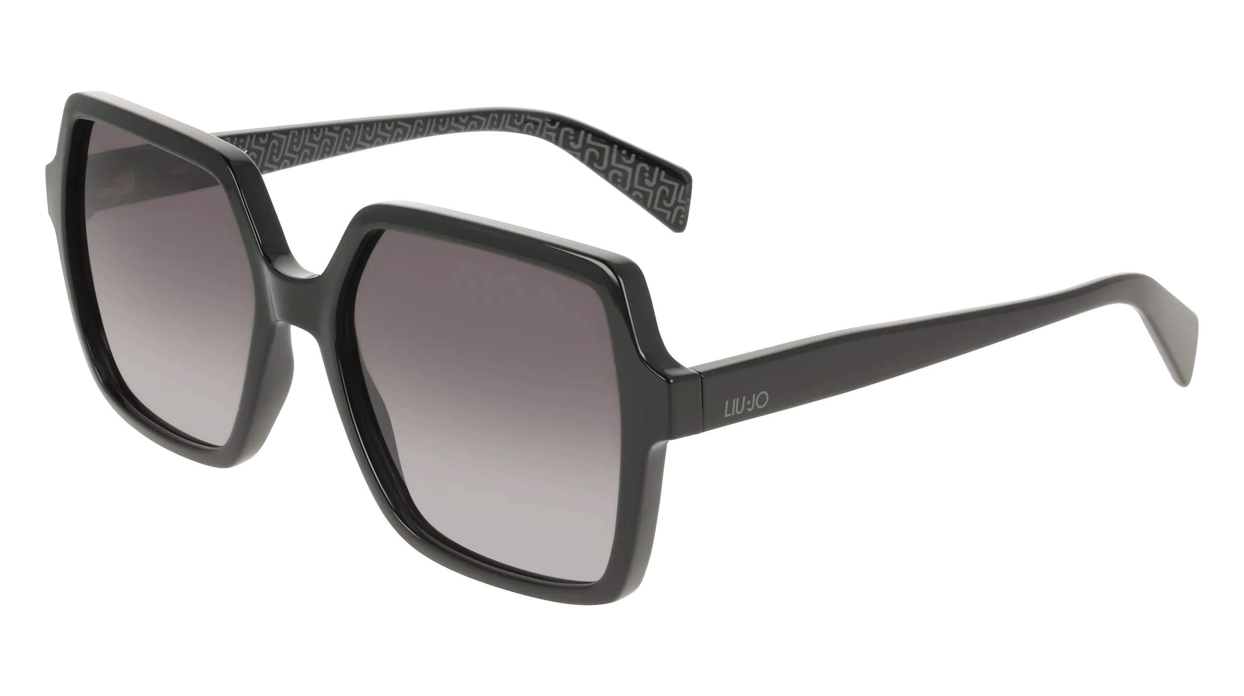Liu Jo LJ824S 001 Occhiali da sole Bio-iniettato Nero Squadrata Normale - immagine 1
