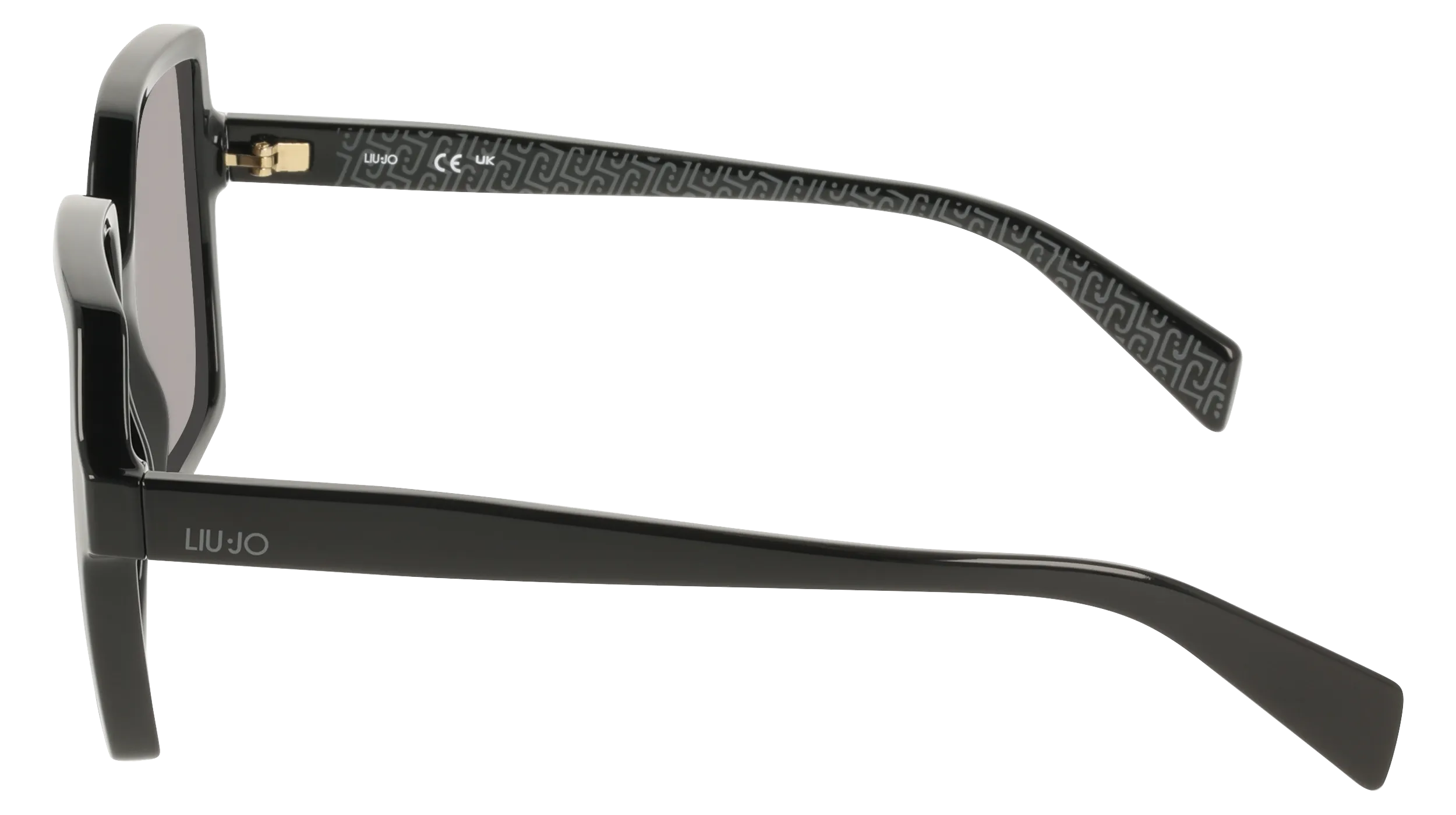 Liu Jo LJ824S 001 Occhiali da sole Bio-iniettato Nero Squadrata Normale - immagine 3