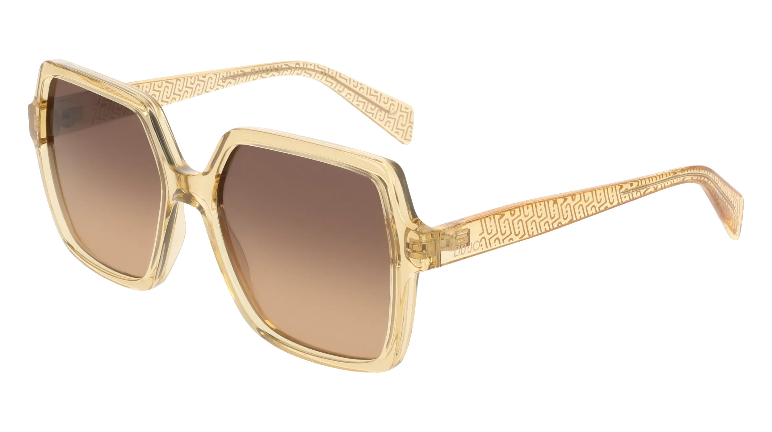 Liu Jo LJ824S 704 Occhiali da sole Bio-iniettato Miele Squadrata Normale - immagine 1
