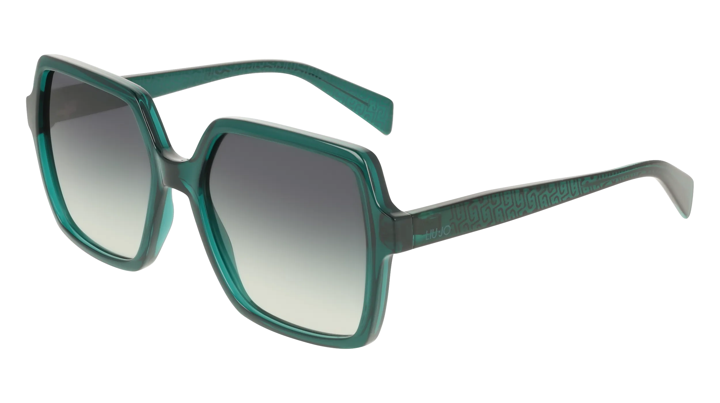 Liu Jo LJ824S 307 Occhiali da sole Bio-iniettato Verde Squadrata Normale - immagine 1
