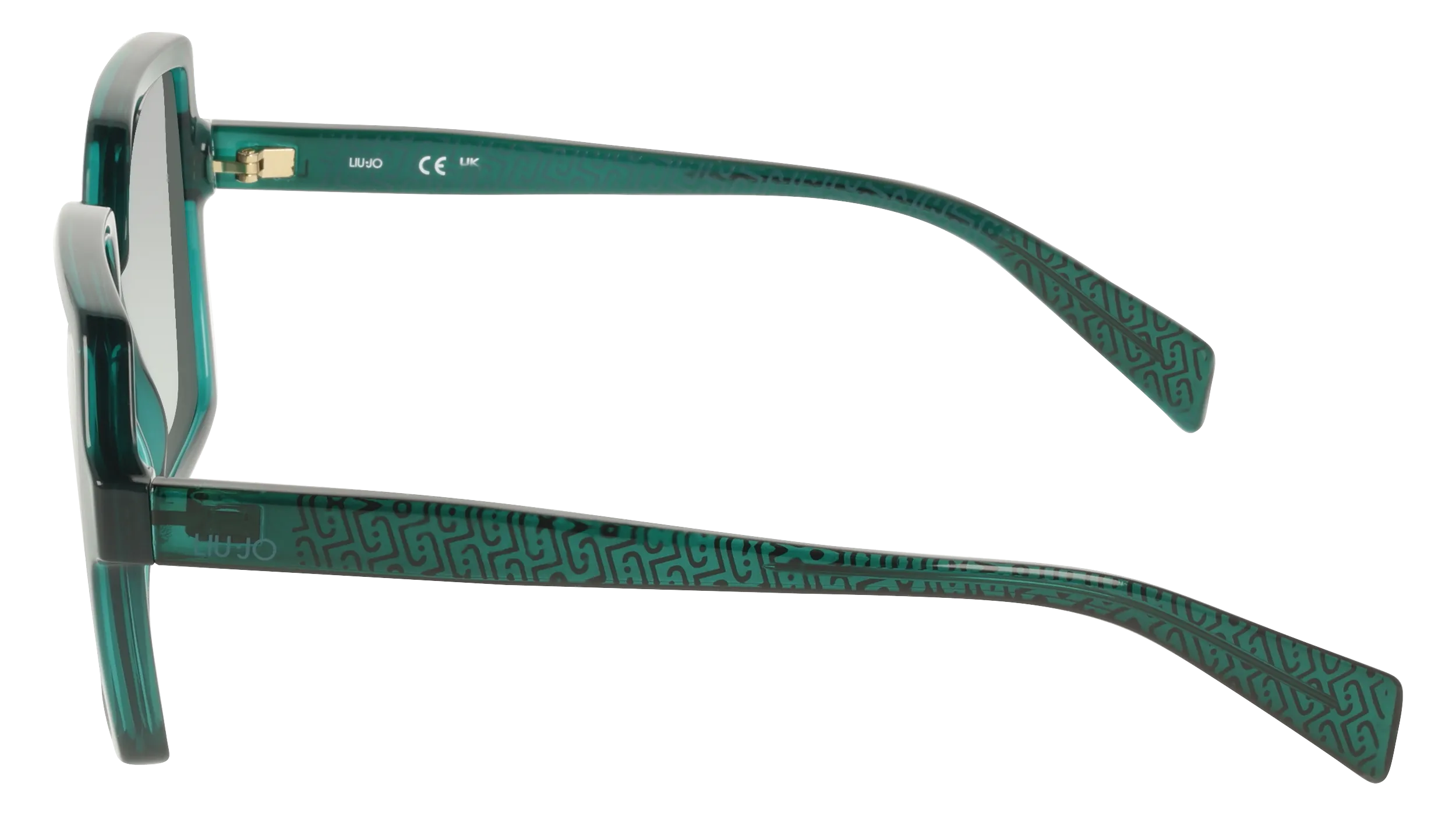 Liu Jo LJ824S 307 Occhiali da sole Bio-iniettato Verde Squadrata Normale - immagine 3