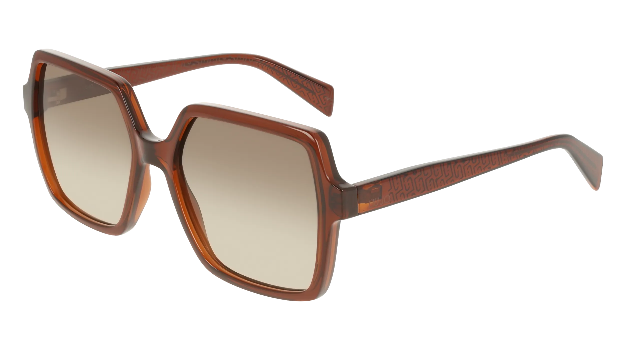 Liu Jo LJ824S 200 Occhiali da sole Bio-iniettato Marrone Marrone Squadrata Normale - immagine 1