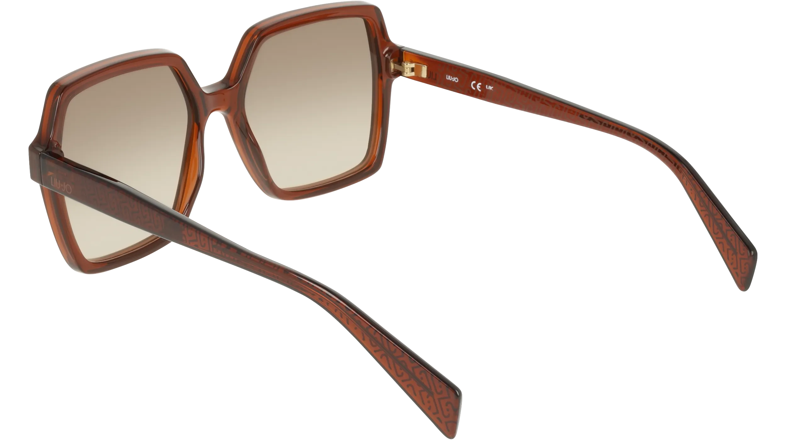 Liu Jo LJ824S 200 Occhiali da sole Bio-iniettato Marrone Marrone Squadrata Normale - immagine 4