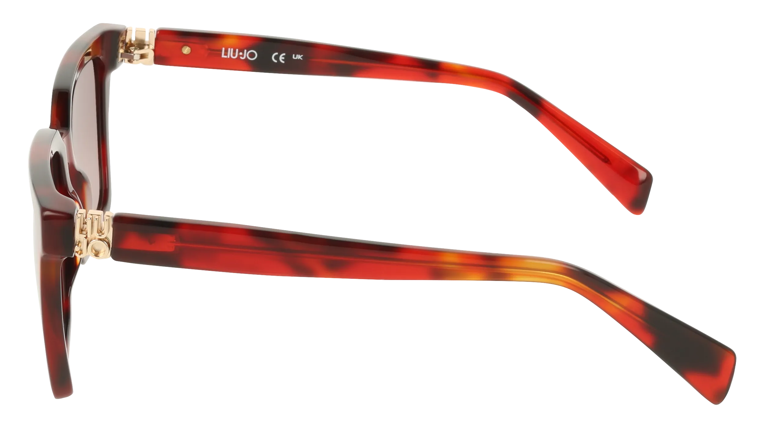 Liu Jo LJ826S 243 Occhiali da sole Acetato Havana Squadrata Normale - immagine 3