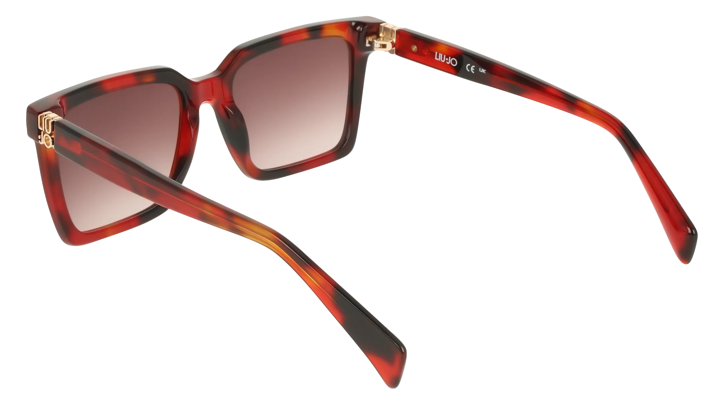 Liu Jo LJ826S 243 Occhiali da sole Acetato Havana Squadrata Normale - immagine 4