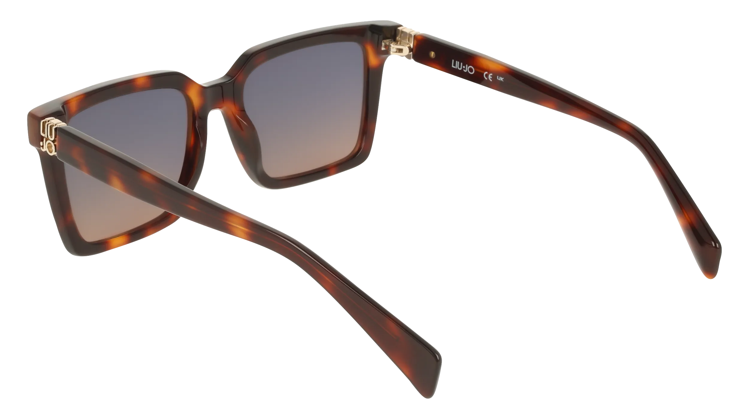 Liu Jo LJ826S 240 Occhiali da sole Acetato Havana Marrone Squadrata Normale - immagine 4