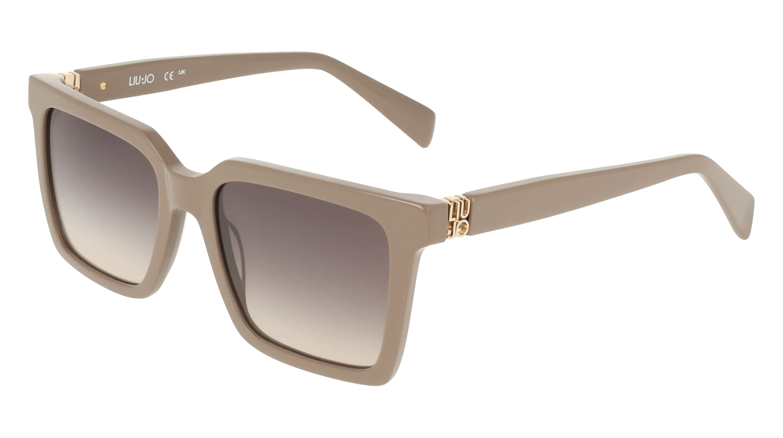 Liu Jo LJ826S 204 Occhiali da sole Acetato Grigio Grigio Squadrata Normale - immagine 1