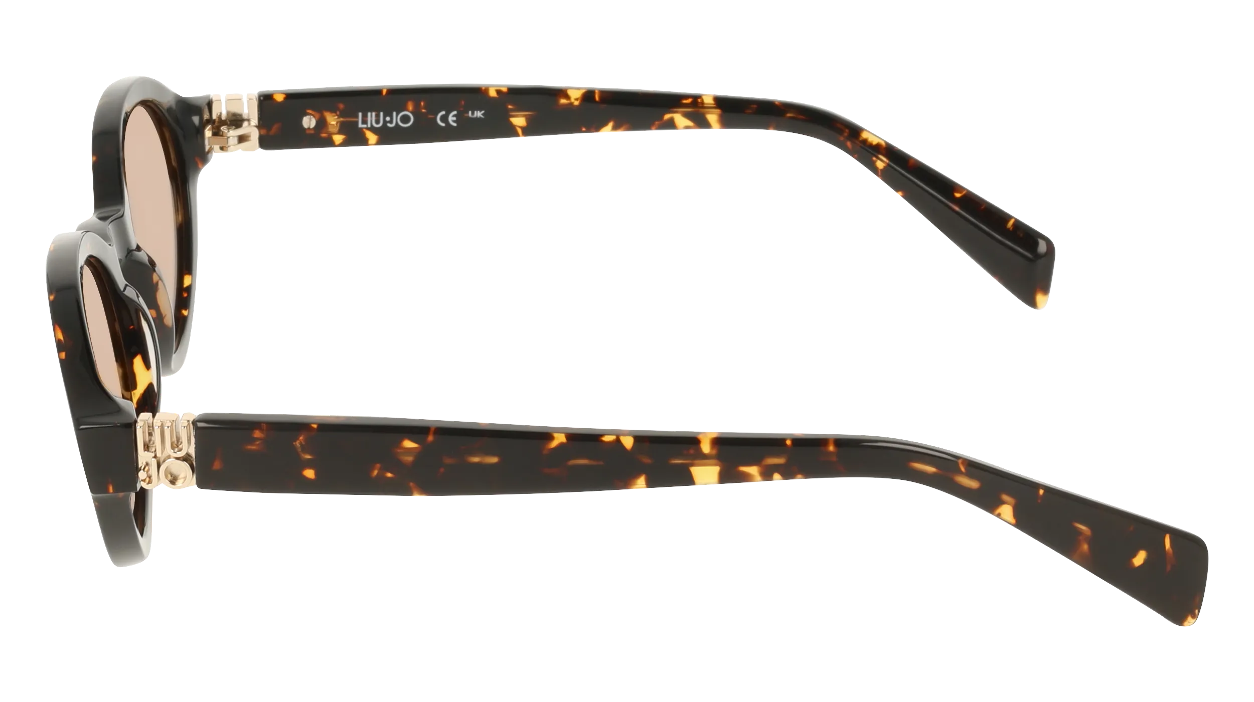 Liu Jo LJ827S 244 Occhiali da sole Acetato Havana Rotonda Normale - immagine 3