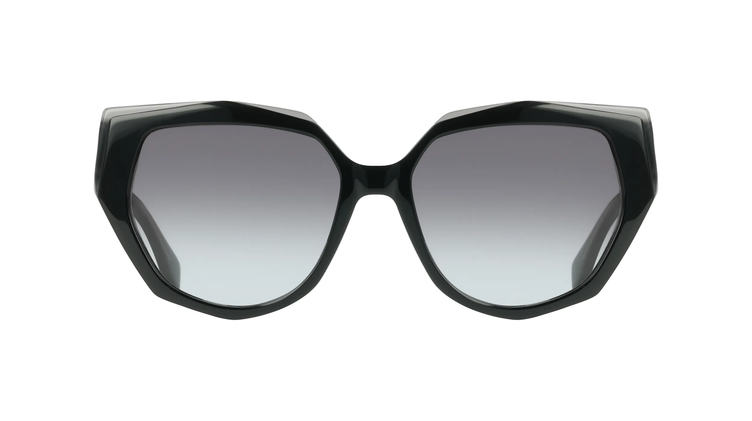 Liu Jo LJ828S 005 Occhiali da sole Acetato Nero Geometrica Normale Sfumato - immagine 2