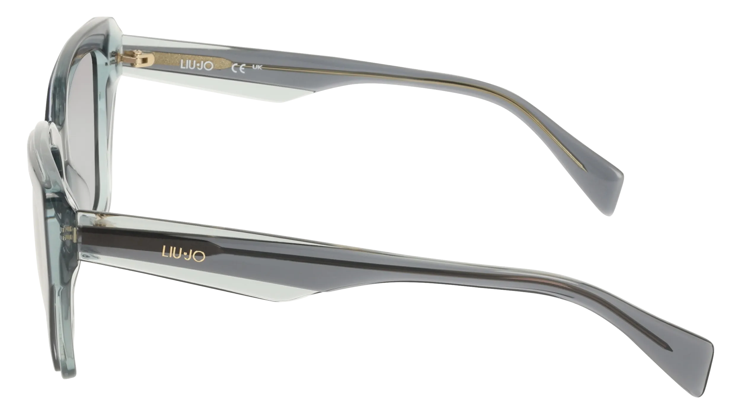 Liu Jo LJ829S 037 Occhiali da sole Acetato Grigio Squadrata Normale - immagine 3