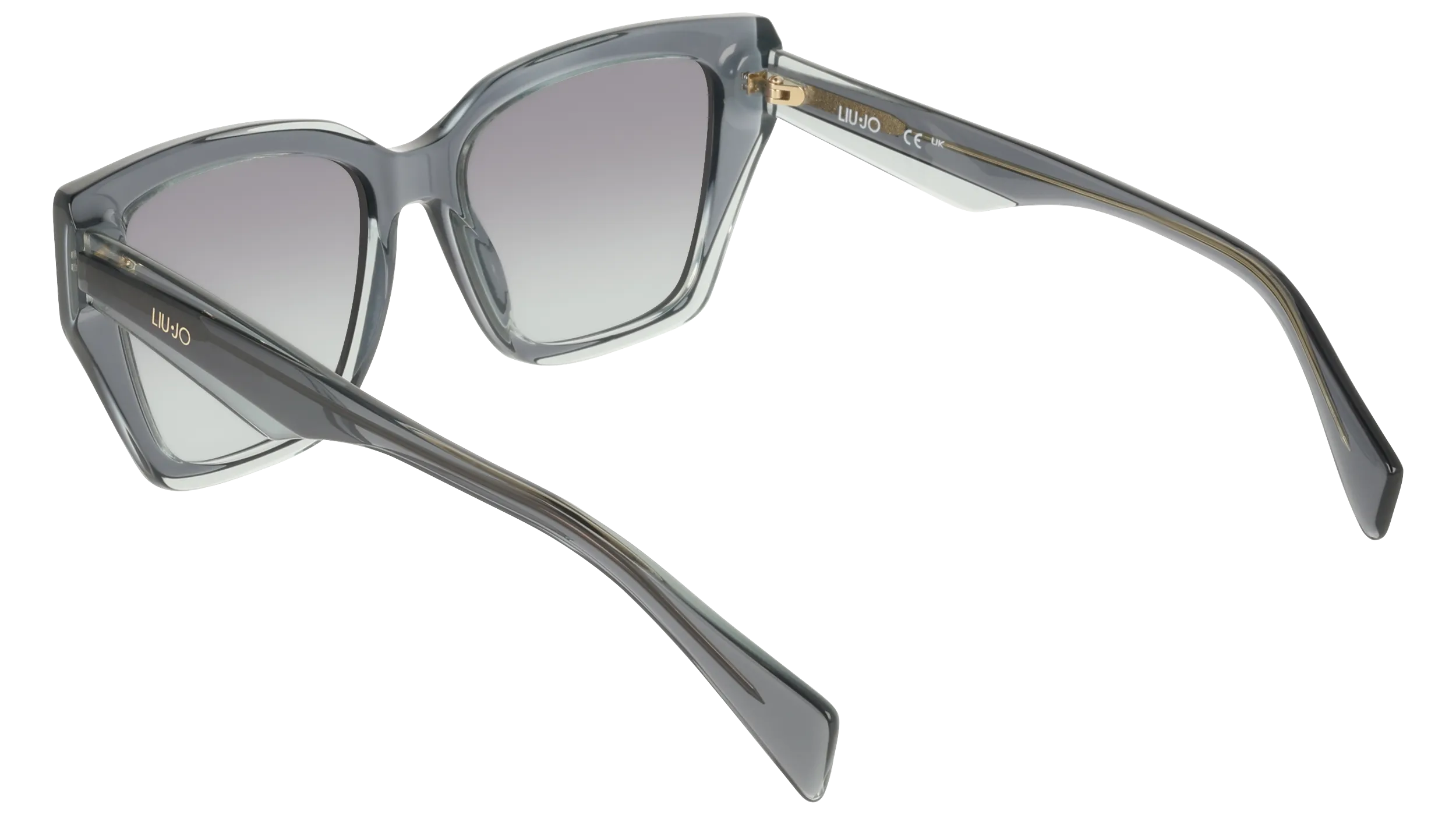 Liu Jo LJ829S 037 Occhiali da sole Acetato Grigio Squadrata Normale - immagine 4