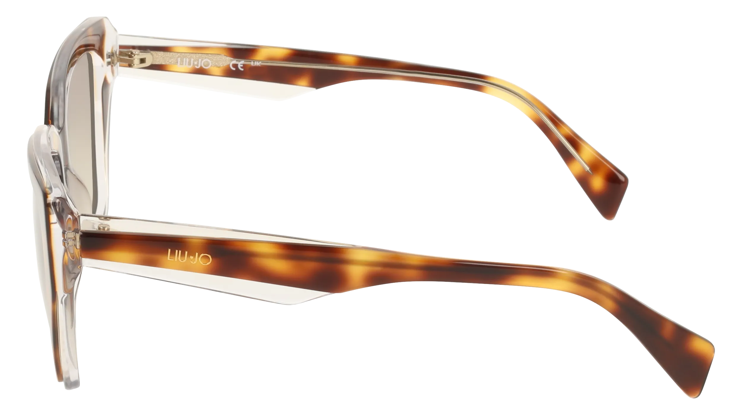 Liu Jo LJ829S 226 Occhiali da sole Acetato Havana Marrone Squadrata Normale - immagine 3
