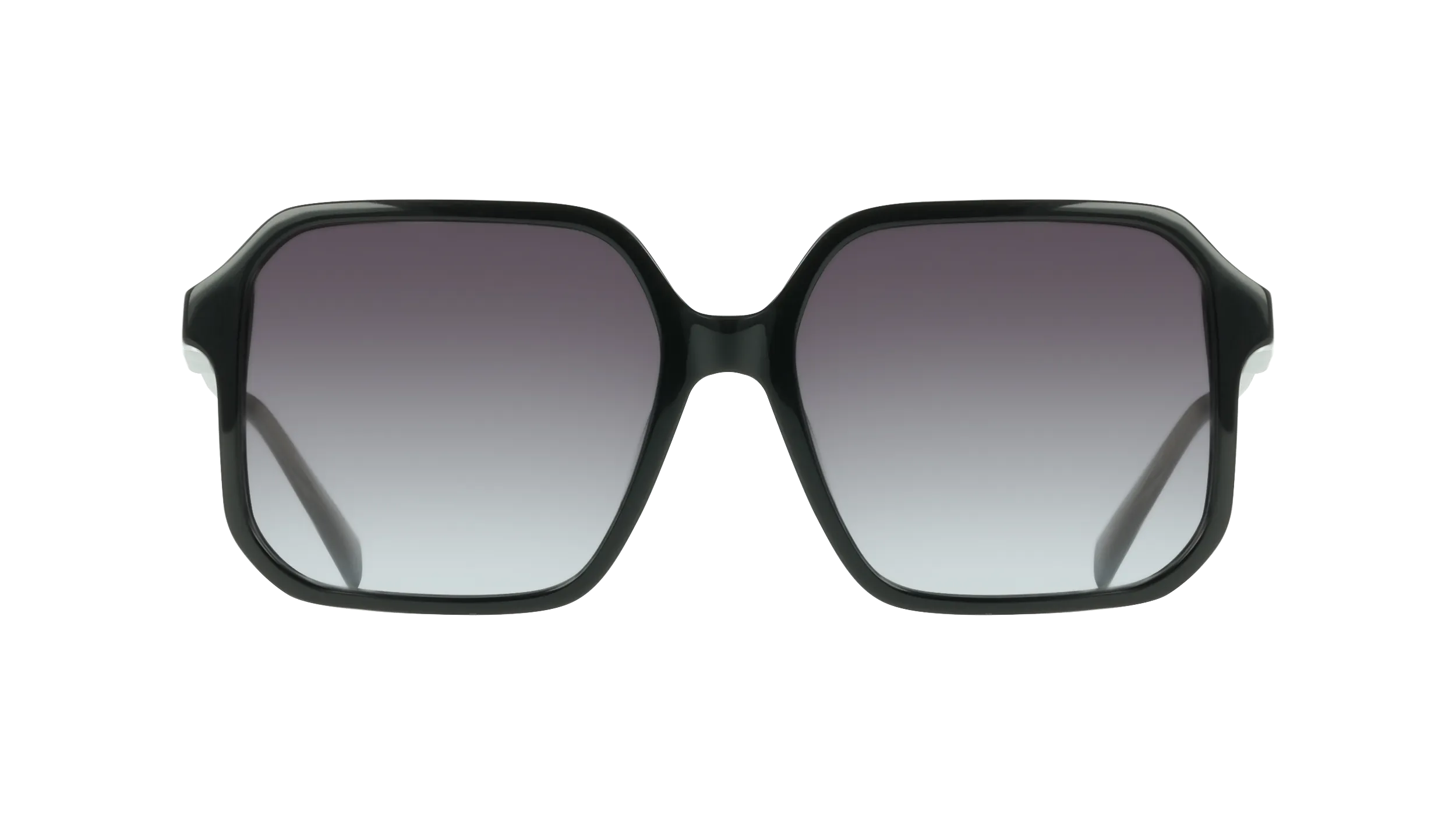 Liu Jo LJ830S 001 Occhiali da sole Acetato Nero Squadrata Normale Sfumato - immagine 2