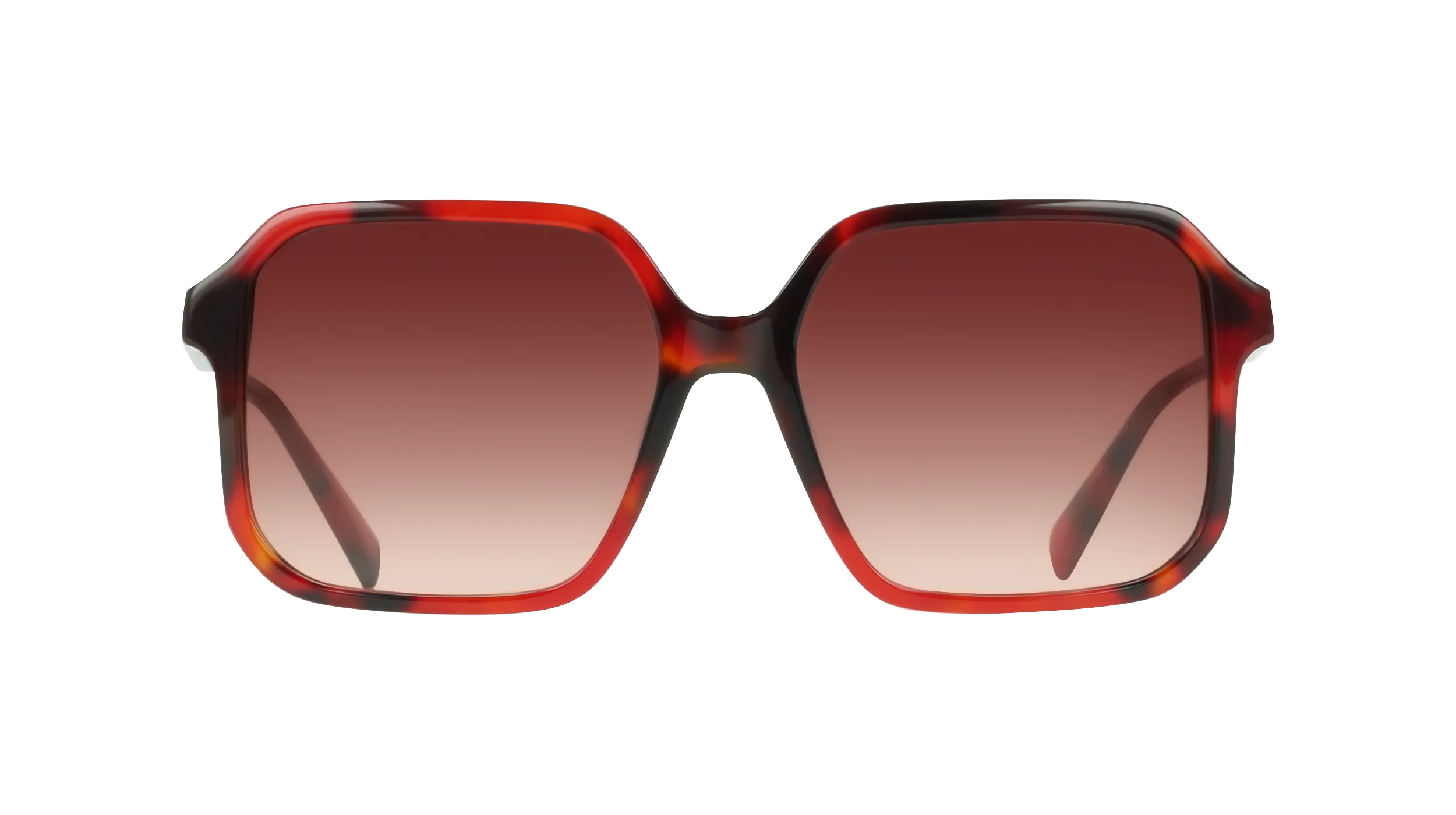 Liu Jo LJ830S 640 Occhiali da sole Acetato Rosso Squadrata Normale - immagine 2