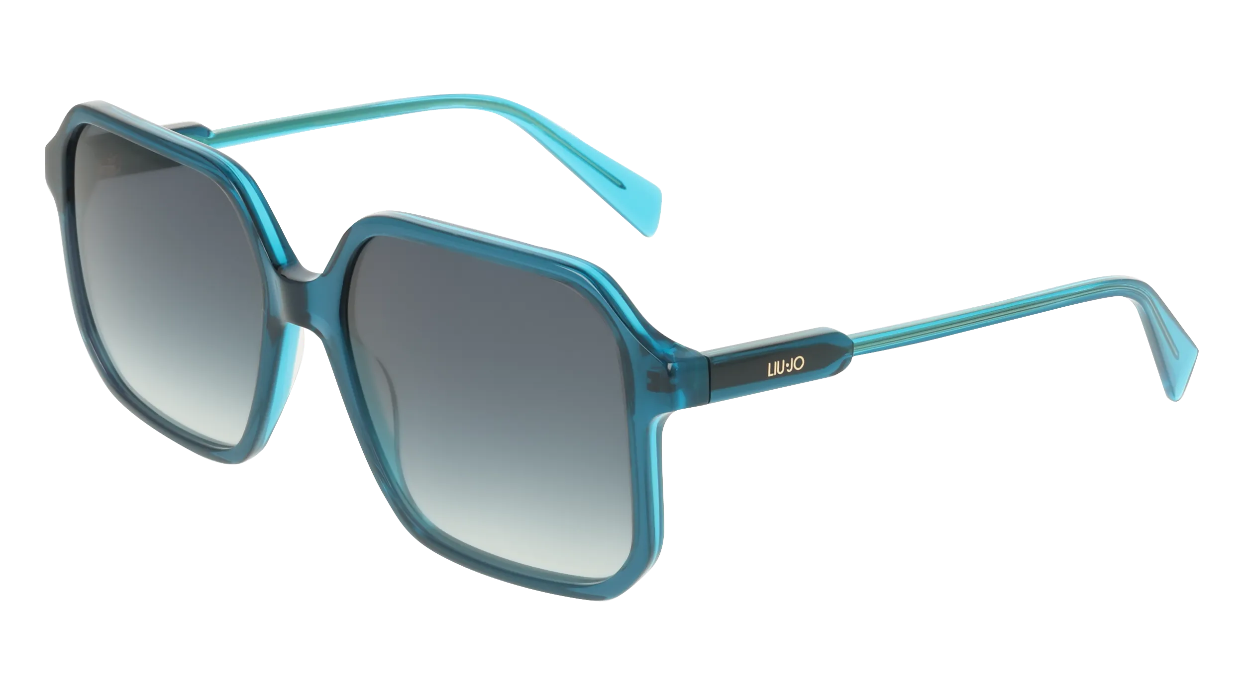 Liu Jo LJ830S 424 Occhiali da sole Acetato Petrolio Verde / Petrolio Squadrata Normale - immagine 1