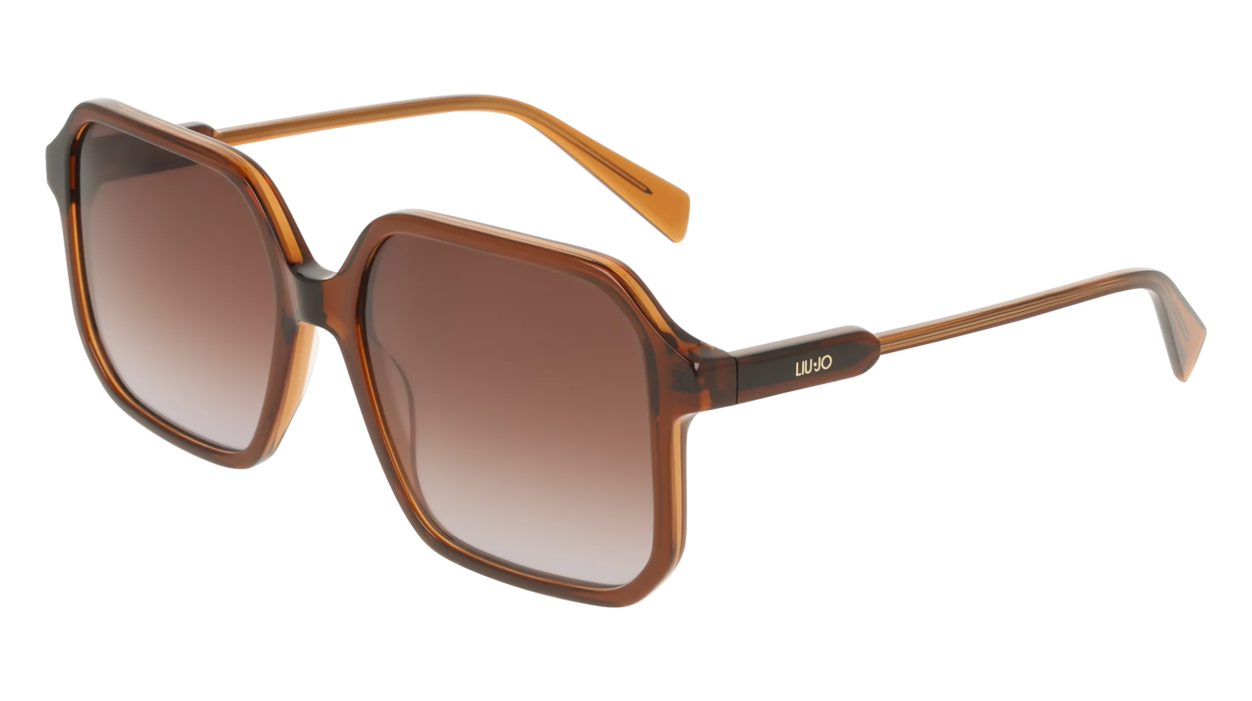 Liu Jo LJ830S 217 Occhiali da sole Acetato Marrone Marrone Squadrata Normale - immagine 1